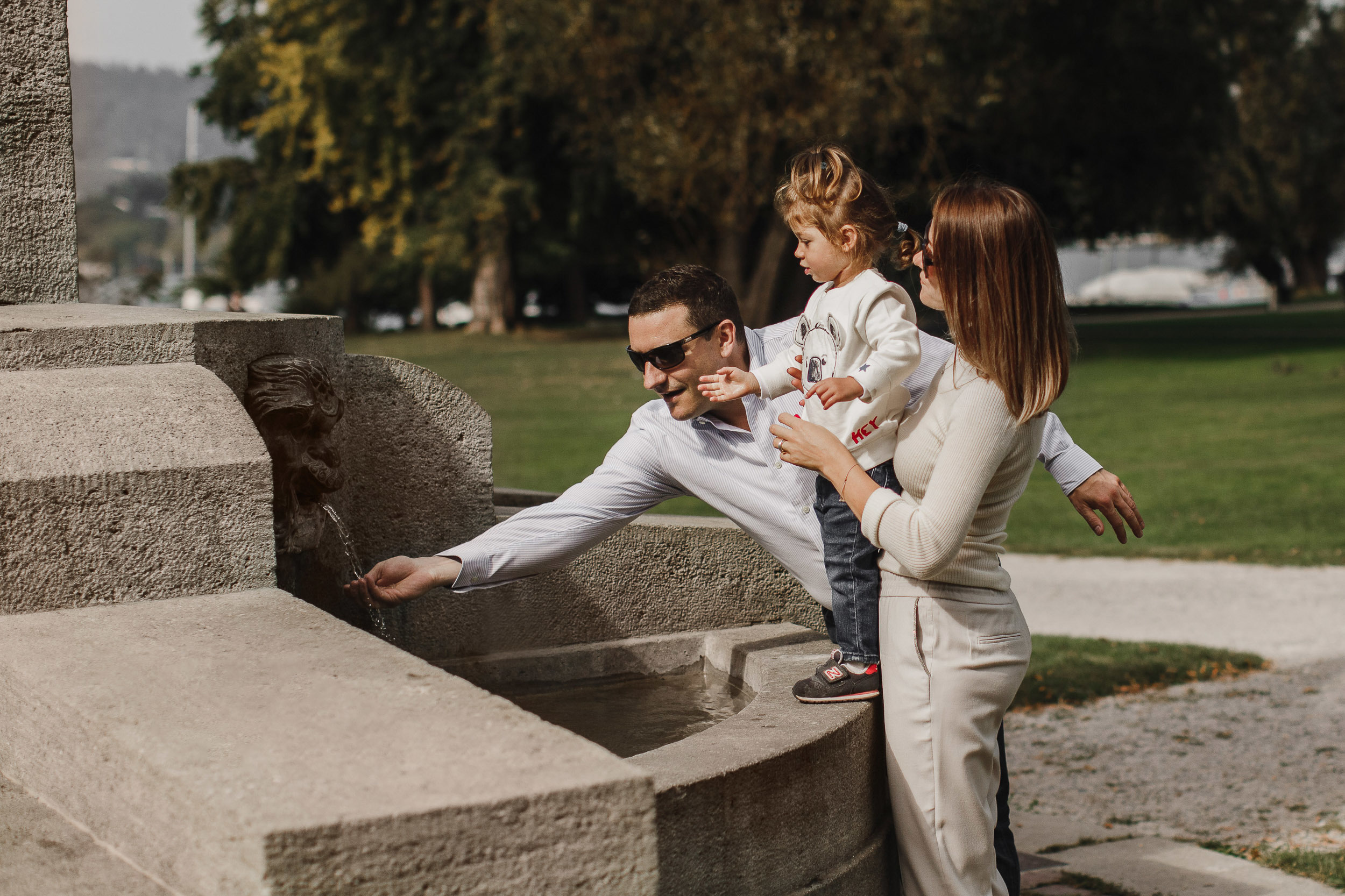 Cyril + Olga + Nastya / FAMILY / Zürich. Fotografo e videografo matrimonio in Italia: Roma, Milano, Venezia, Fi