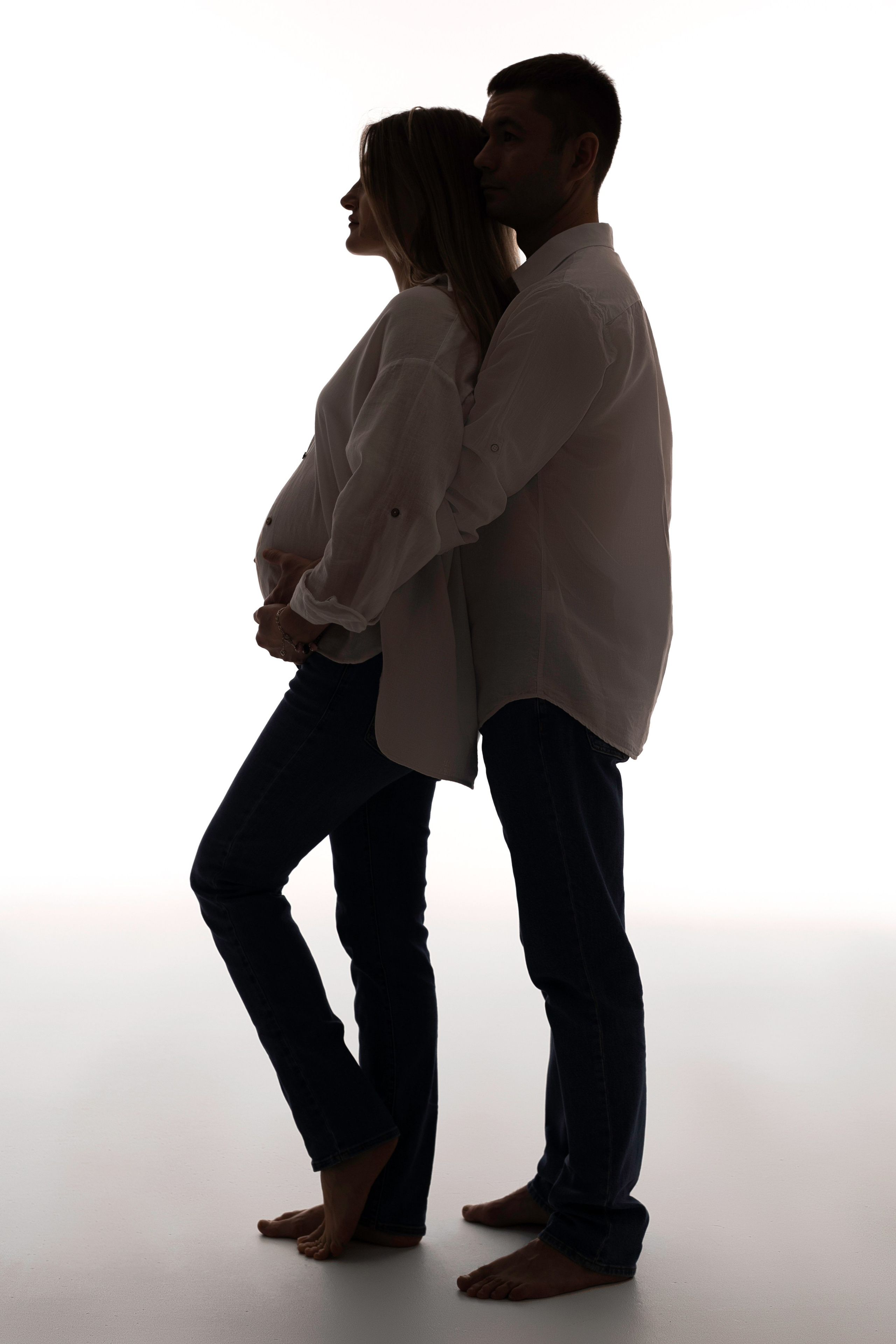 Елена и Роман — семейная фотосессия, фотосессия беременности. Анастасия, Фотограф женского портрета и беременности в стиле vogue