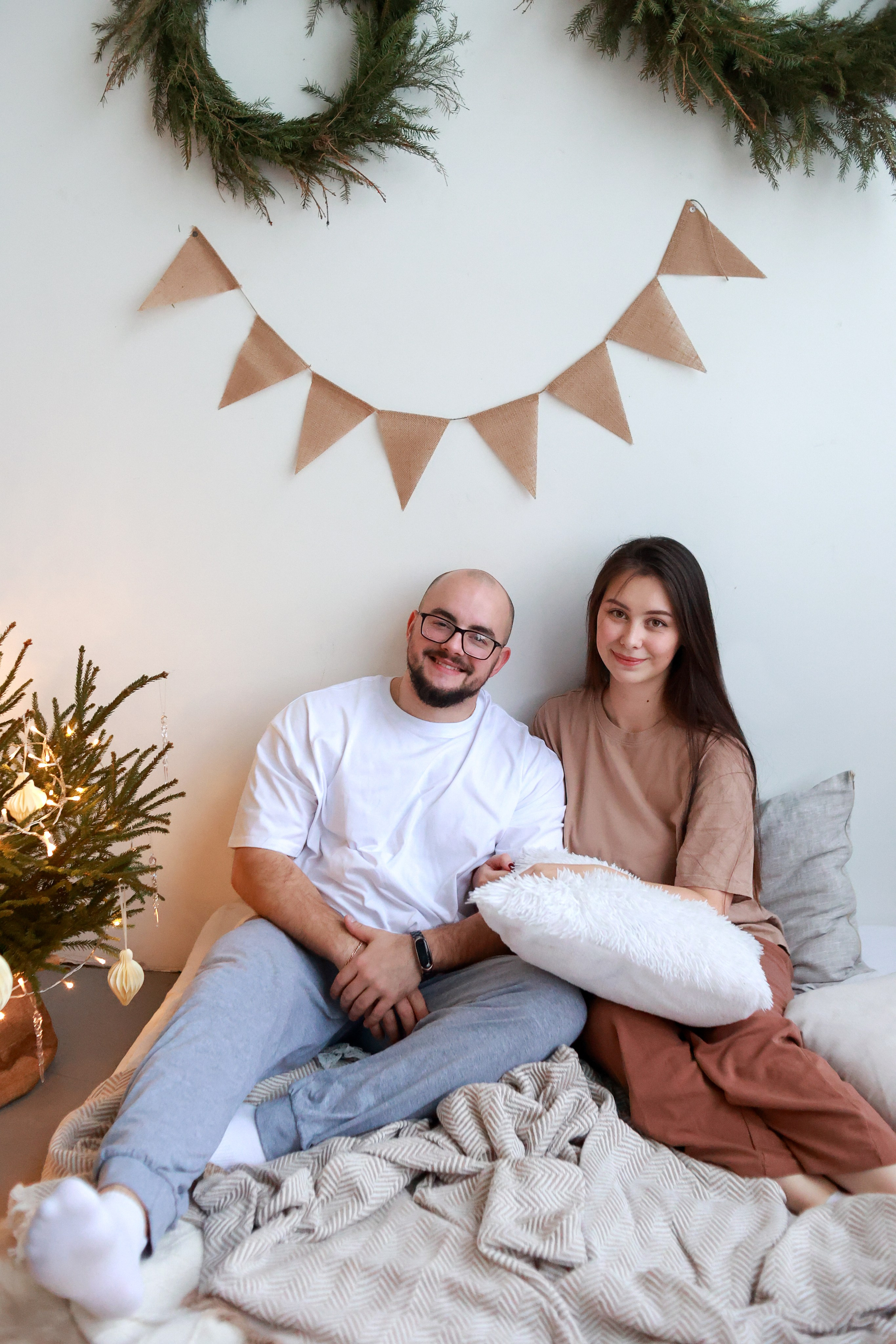 Новогодняя съемка в Санкт-Петербурге