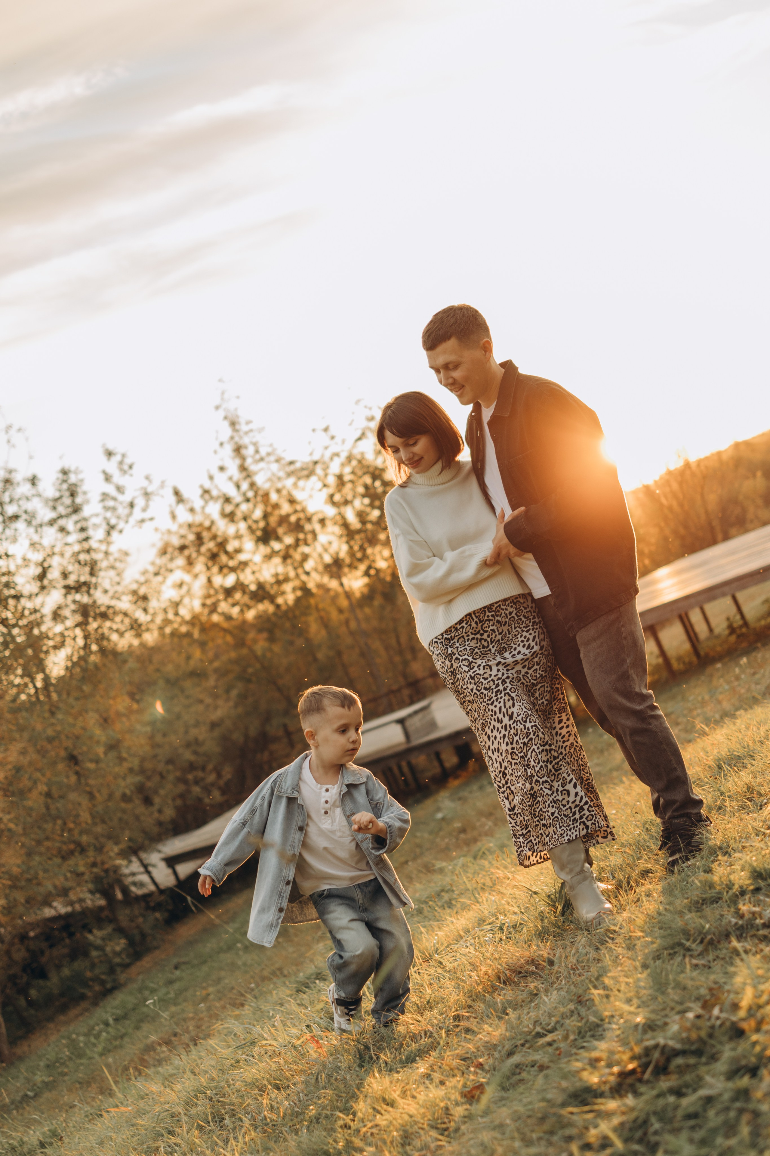 Сентябрьский вечер. Семейный и детский фотограф в Тюмени Вика Алленова