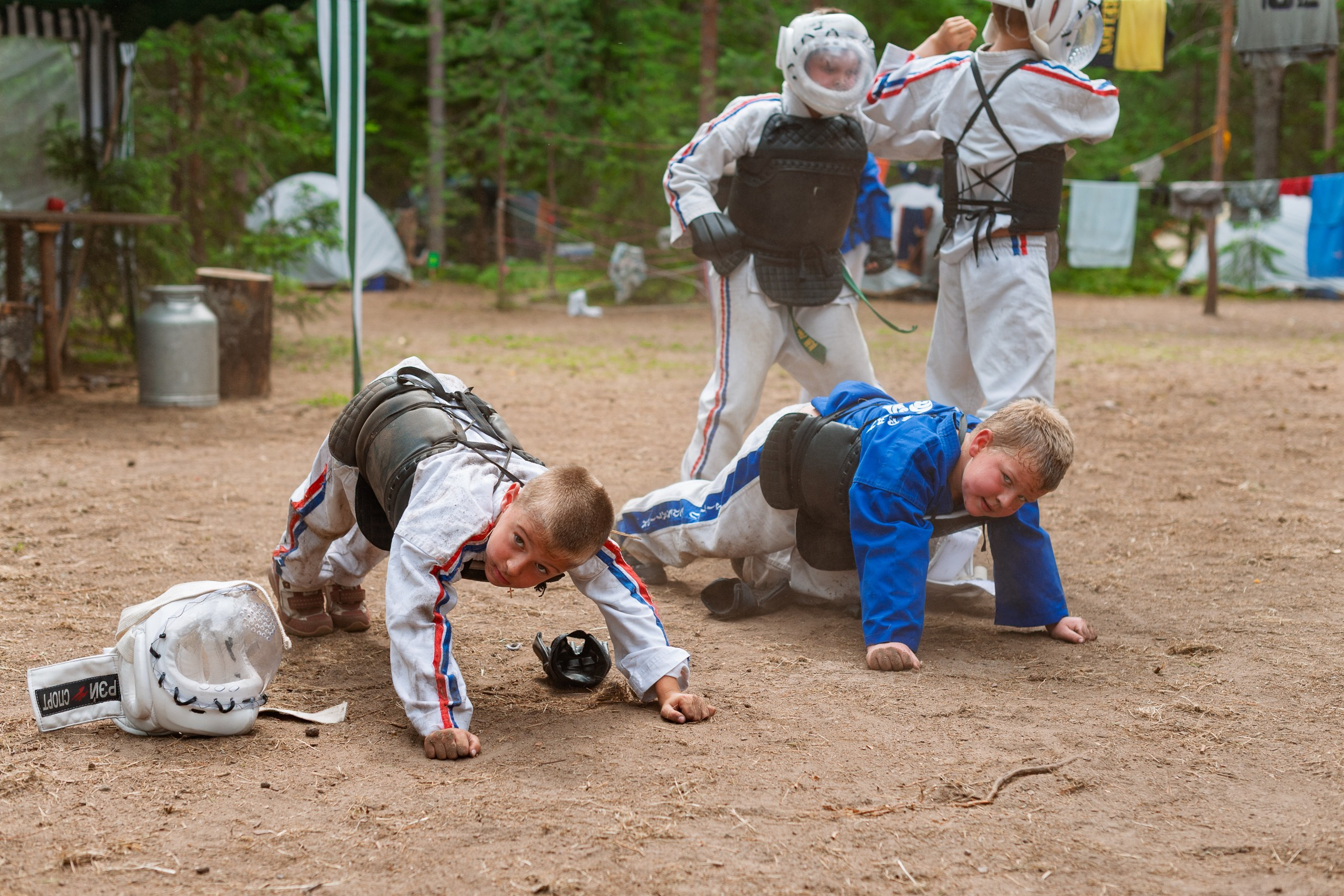Летние тренировочные боры Школы Боевых Искусств «МОН», Валдай 2011 г. тренировки