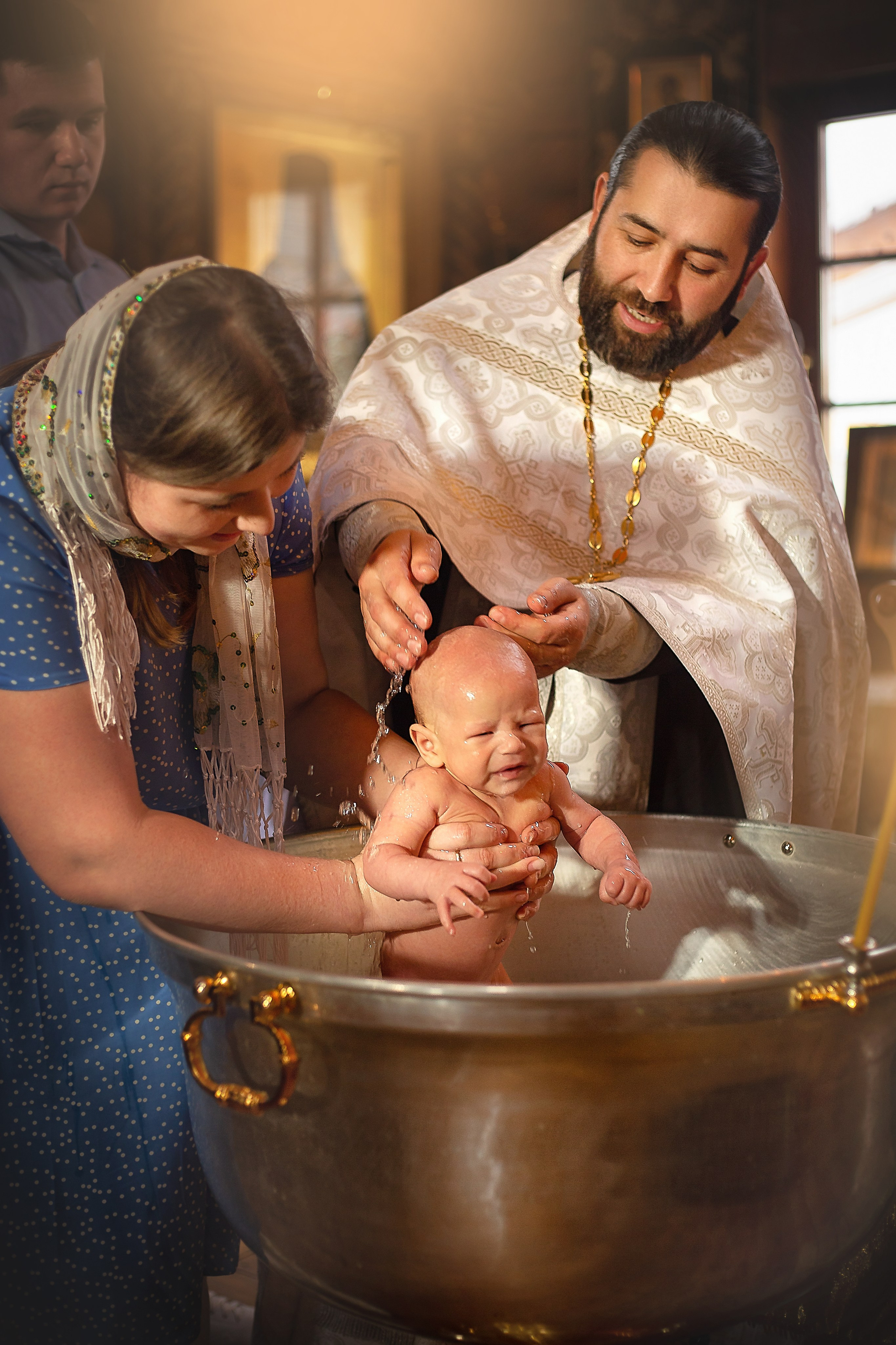 КРЕЩЕНИЕ. Фотограф Юлия Бусыгина