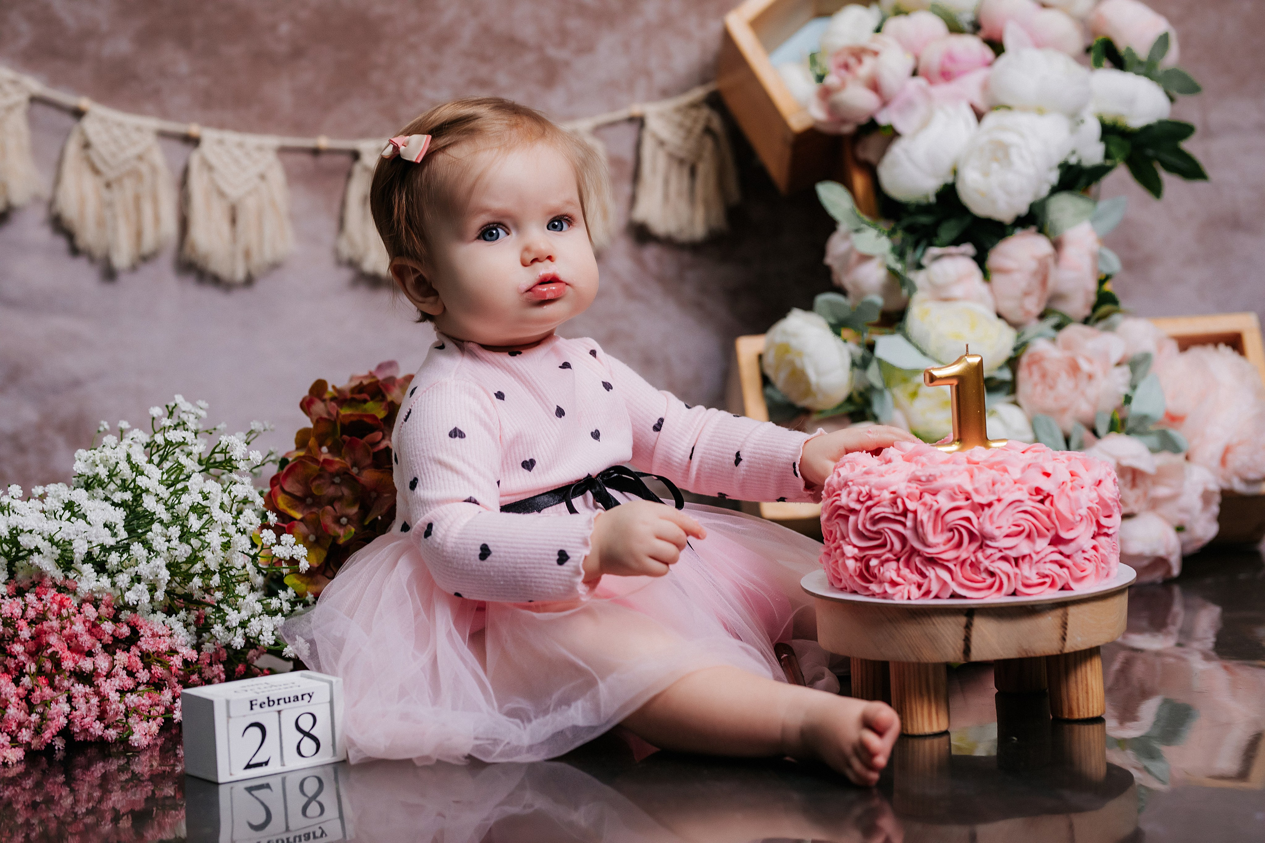 Катя, 1 годик. Свадебный, семейный фотограф в Дзержинске, Нижнем Новгороде Наталья Хр