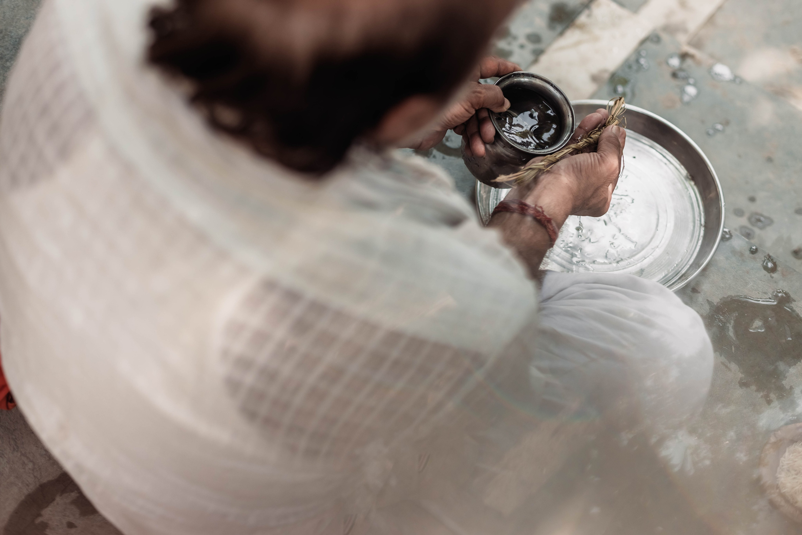 Pitri Paksha yagyas & poojas Devraha Baba ji ashram. Mariam Bagdasaryan