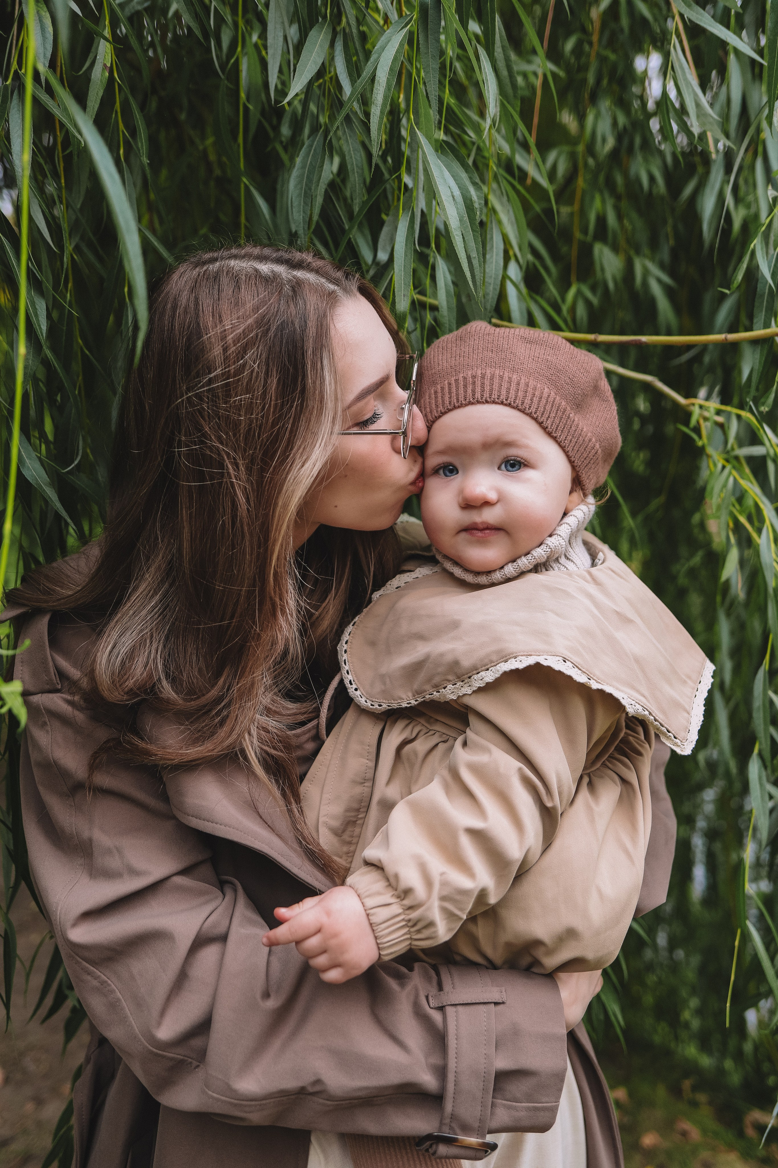 Мамы с дочками в осеннем парке. Фотограф Олеся Беляева | Санкт-Петербург и Ленобласть