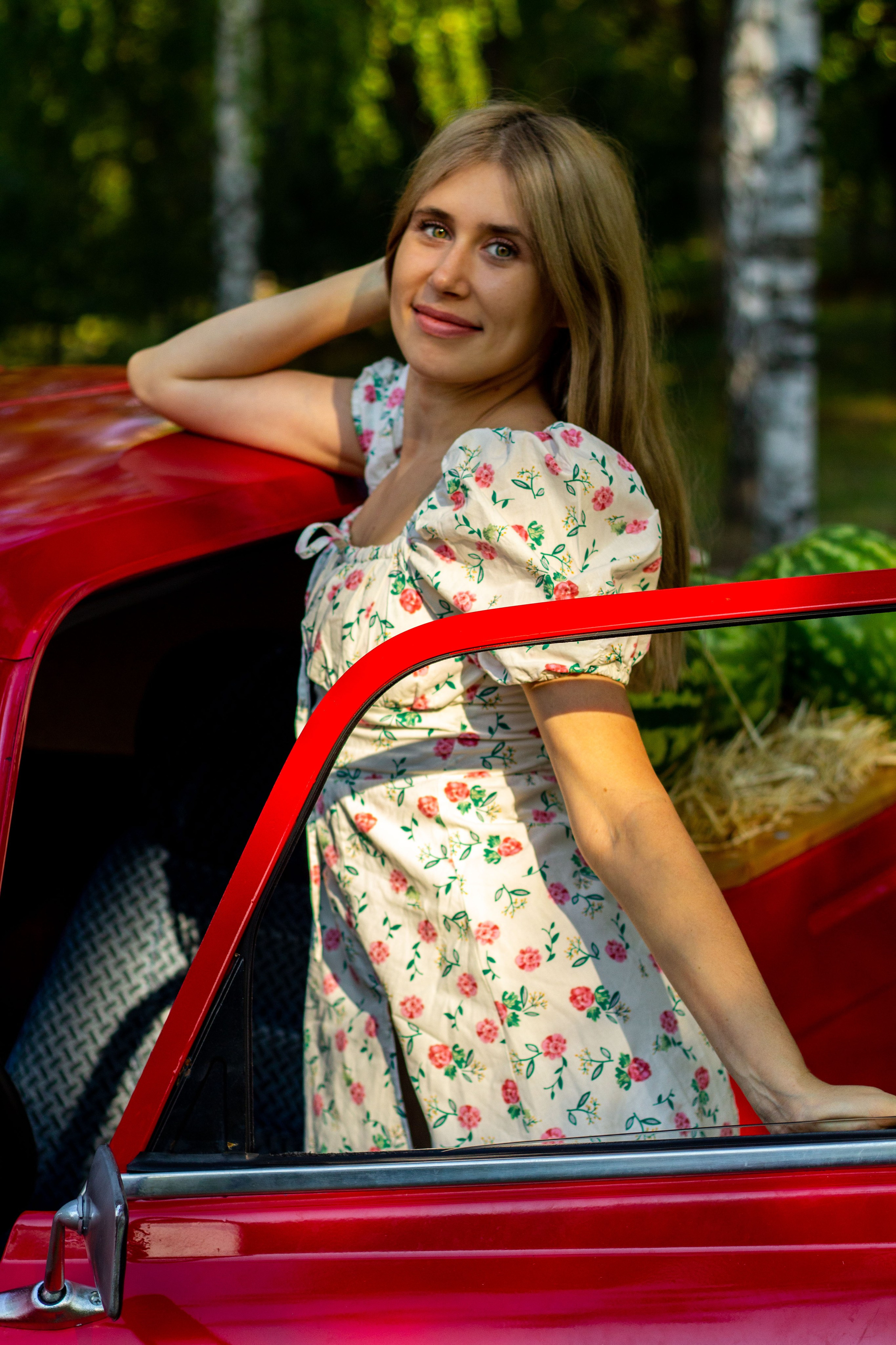 Magic Car «Пикап с арбузами». Женский, семейный фотограф в Самаре Митюнина Ирина