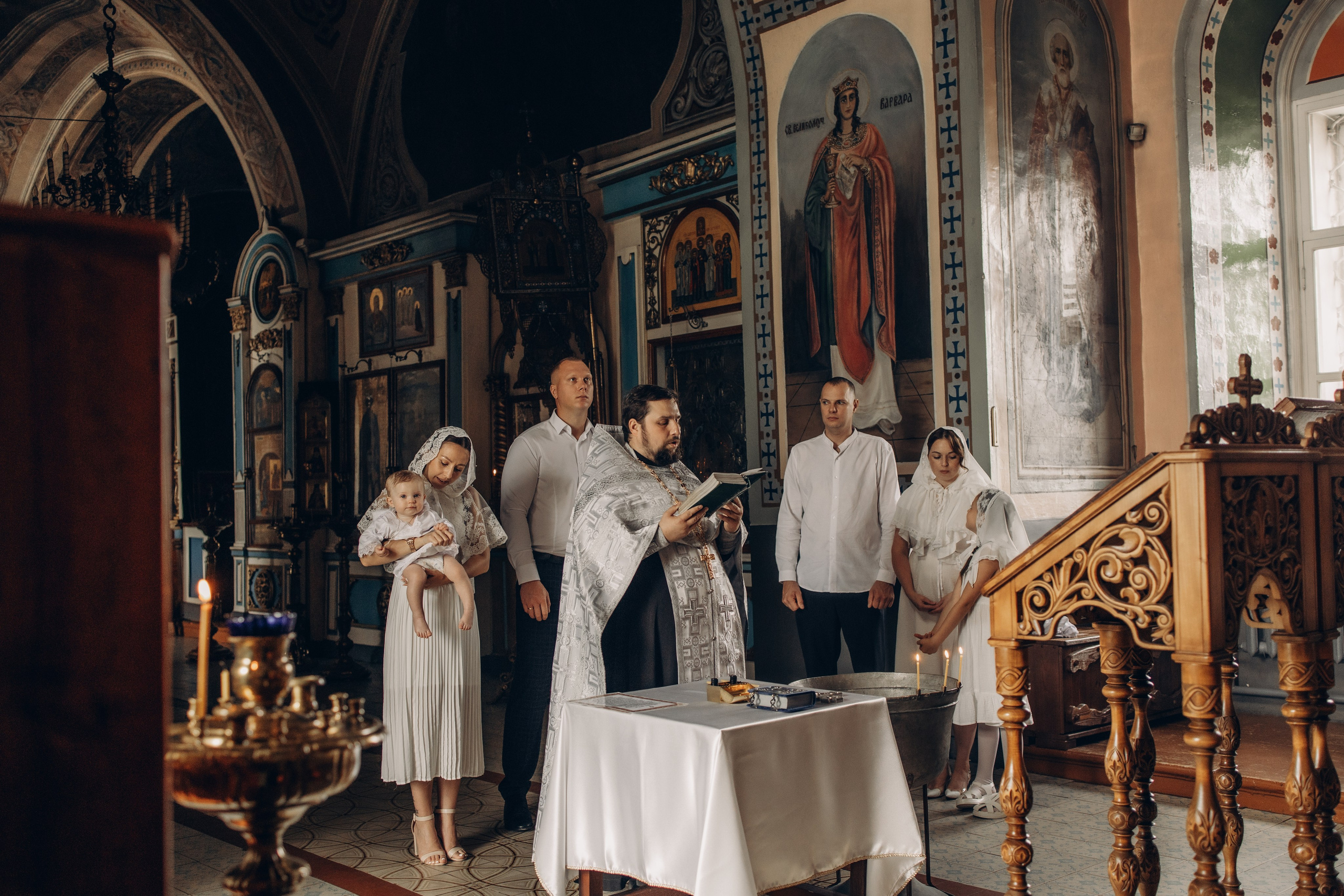 Крещение Есении. Главная