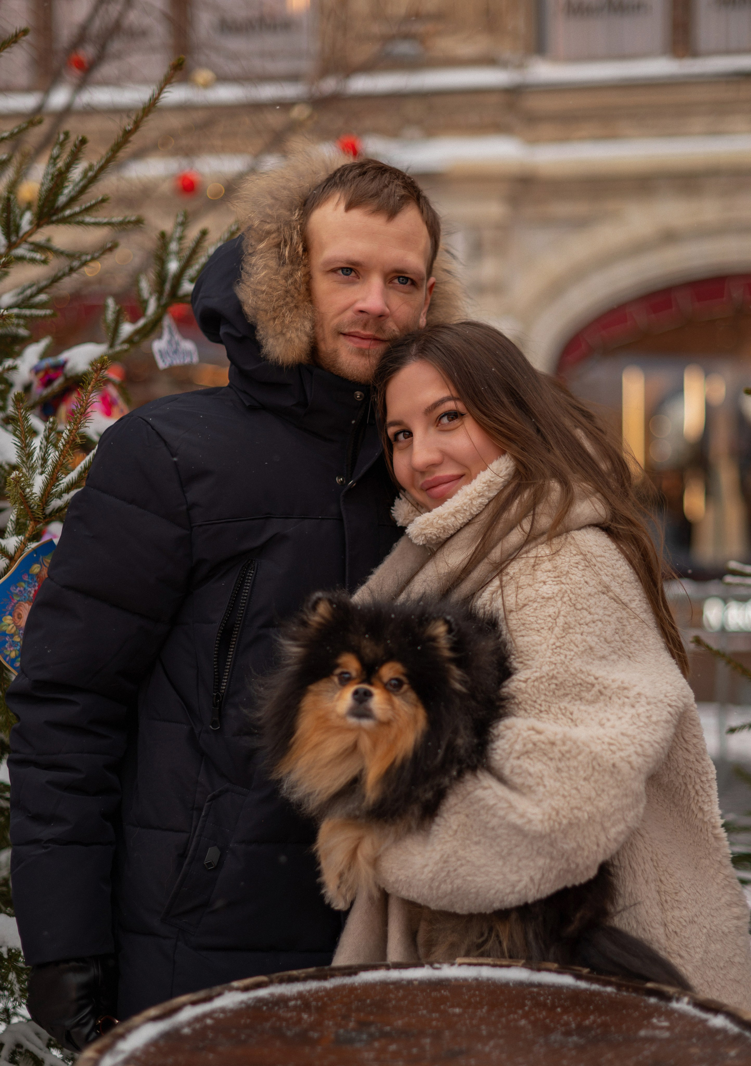 Новогодний Гум Каток. Детский и семейный фотограф г. Москва Оксана Катаджи