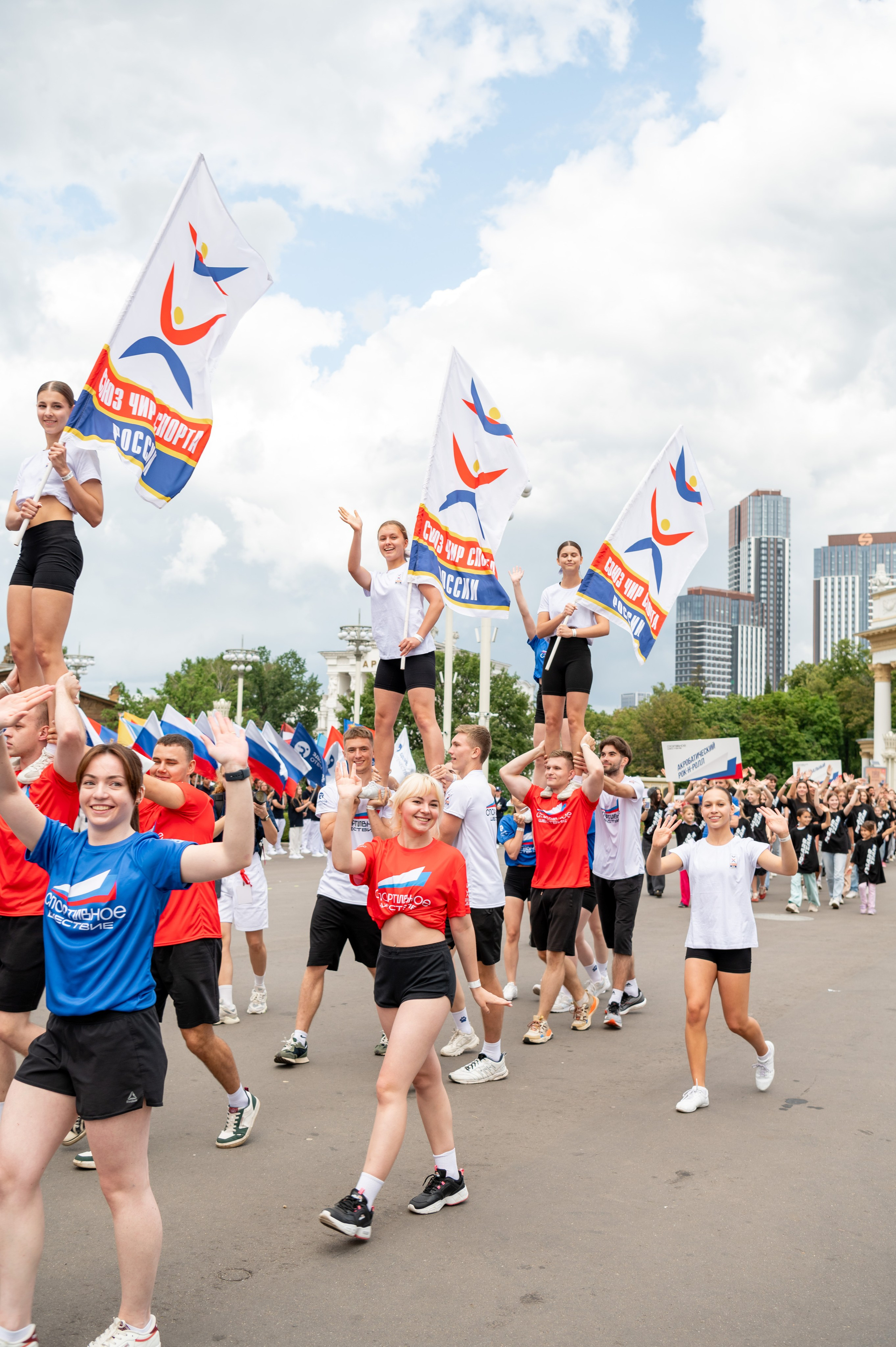 Спортивное шествие посвященное Дню физкультурника!. Детский и семейный фотограф г. Москва Оксана Катаджи