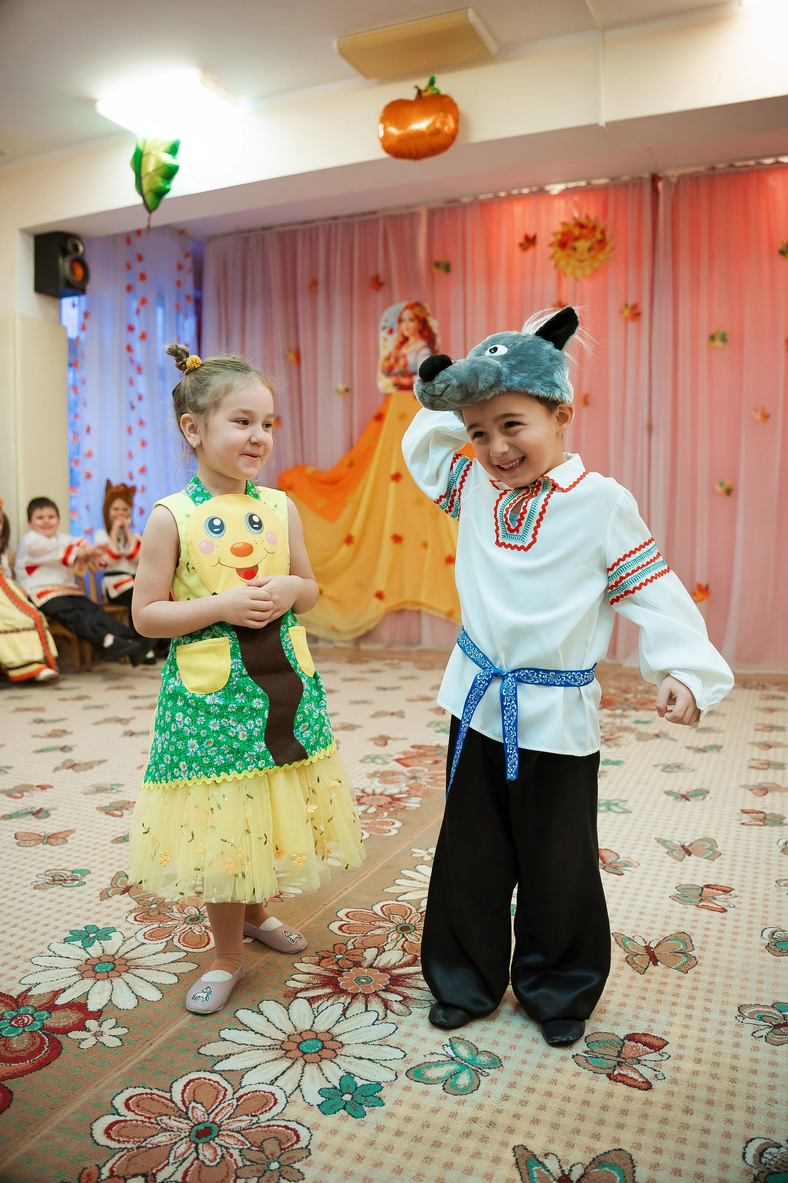 Осенний утренник. Семейный и детский фотограф в Москве Александра Мак