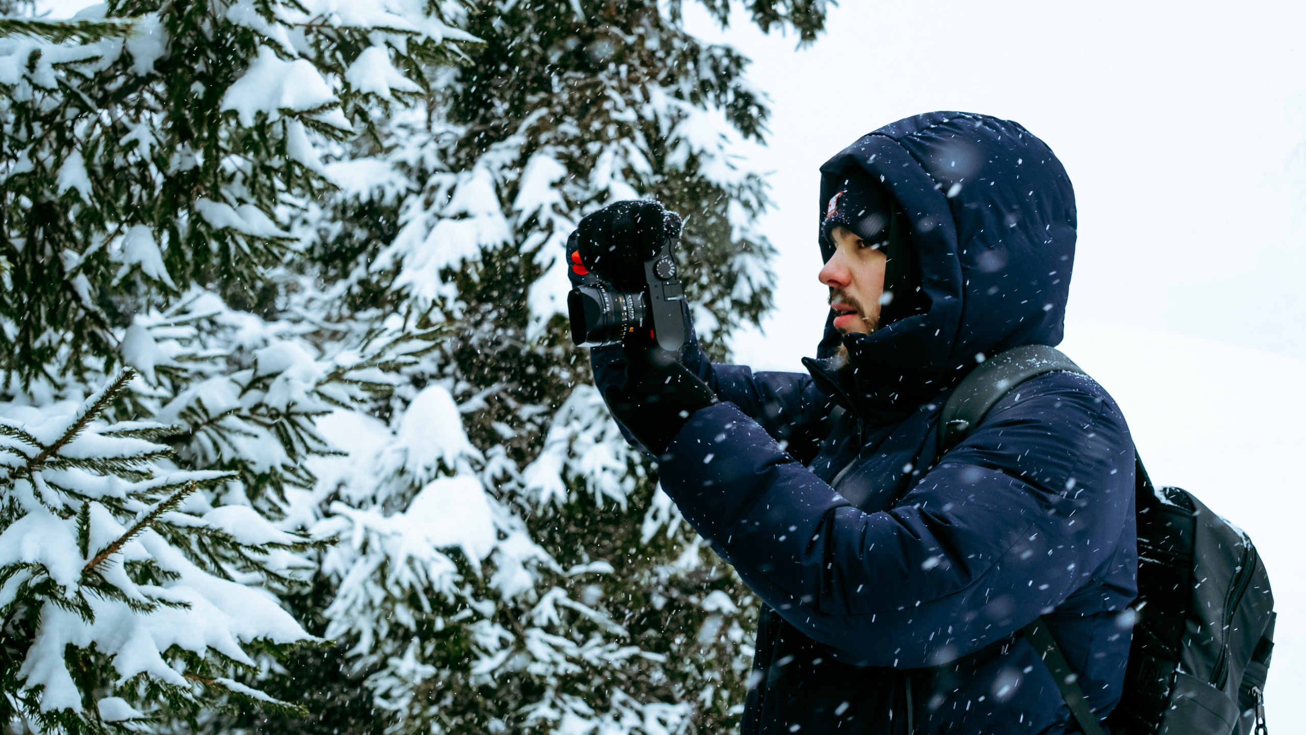 Street: снежная Москва