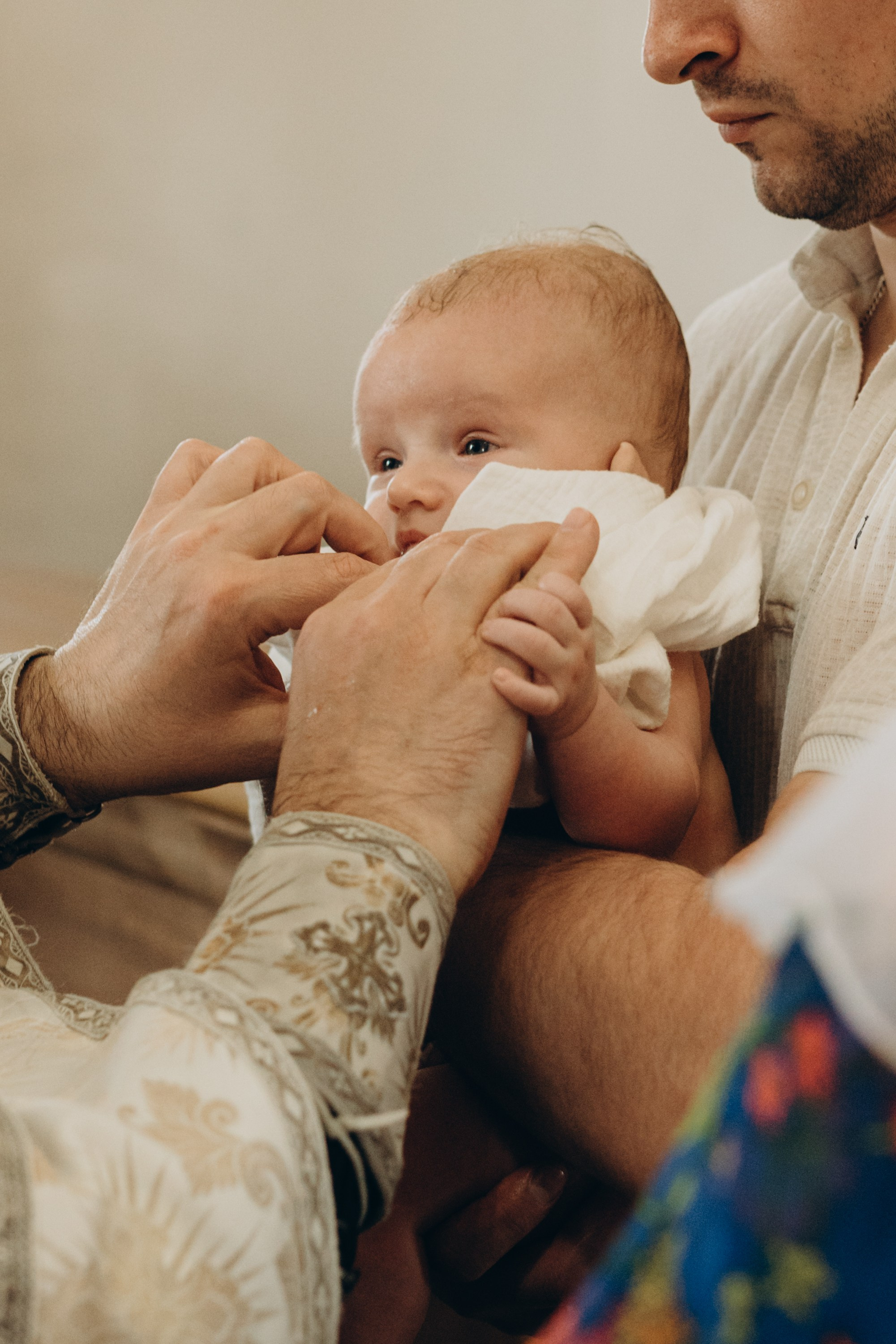 Крещение малышей