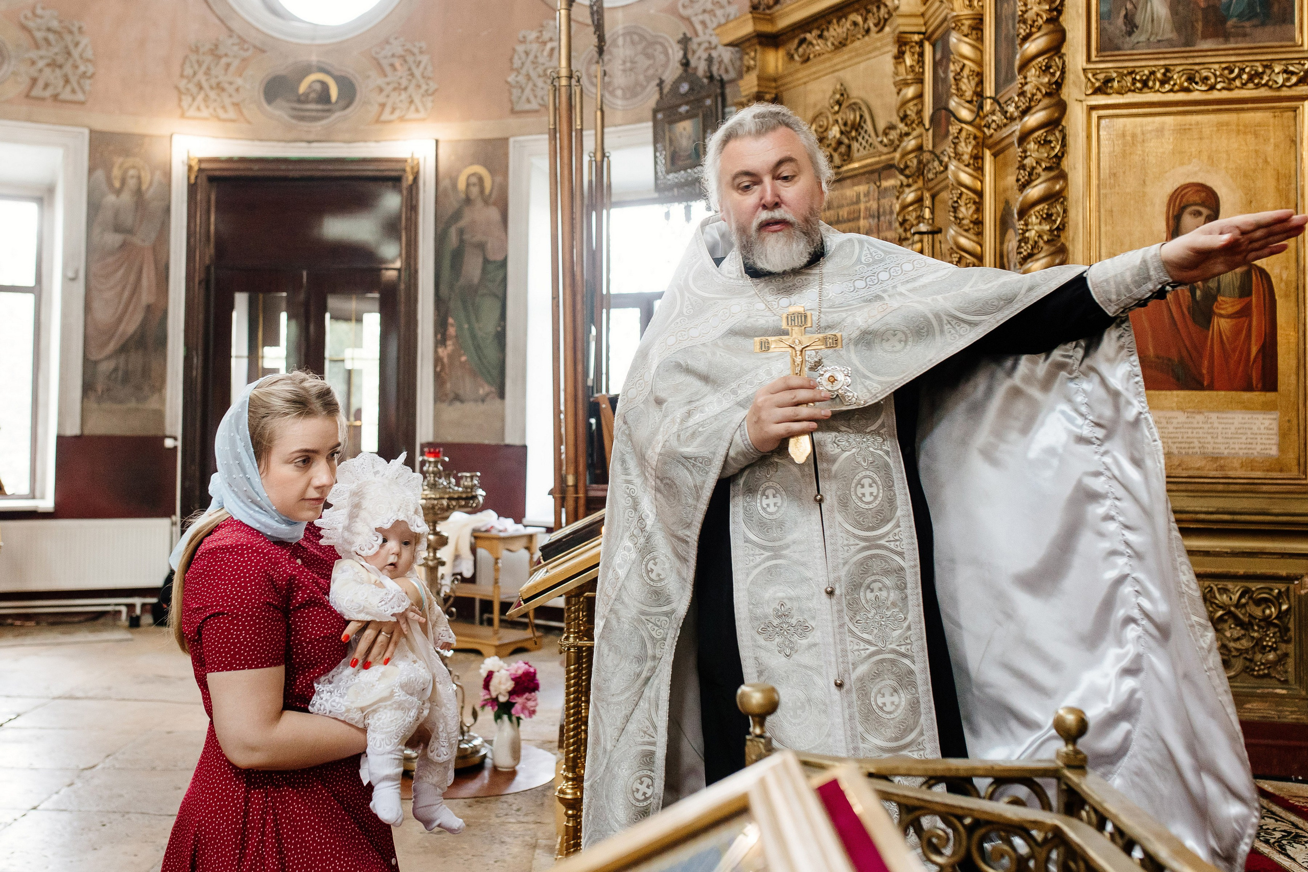 Крещение Агаты. Свадебный и семейный фотограф Екатерина Иванова