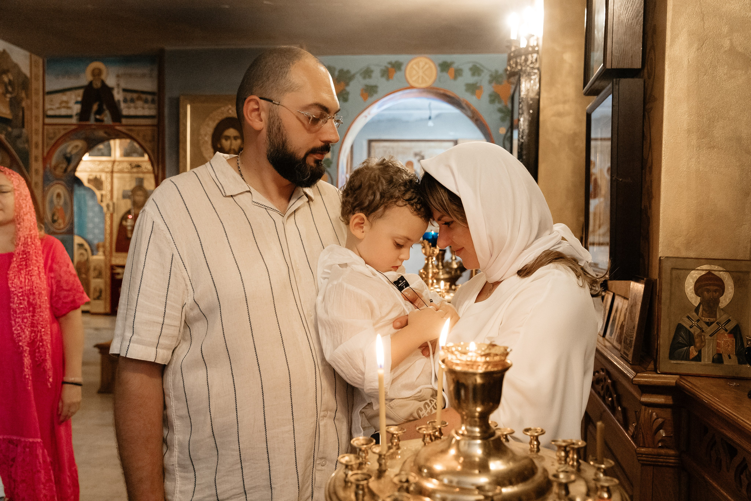 Крещение. Станица Кавказская. Свято-Никольский Храм. Свадебный фотограф Кропоткин Краснодар