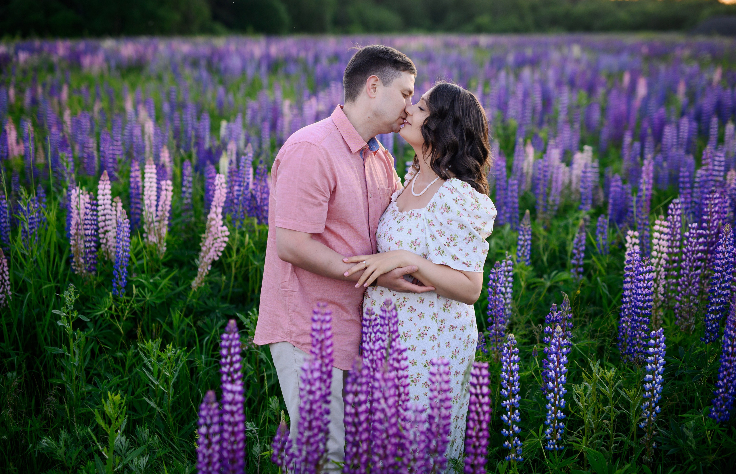 Люпиновое счастье. Портретный, семейный и свадебный фотограф в Санкт-Петербурге и в Пушкине Ширяев Денис