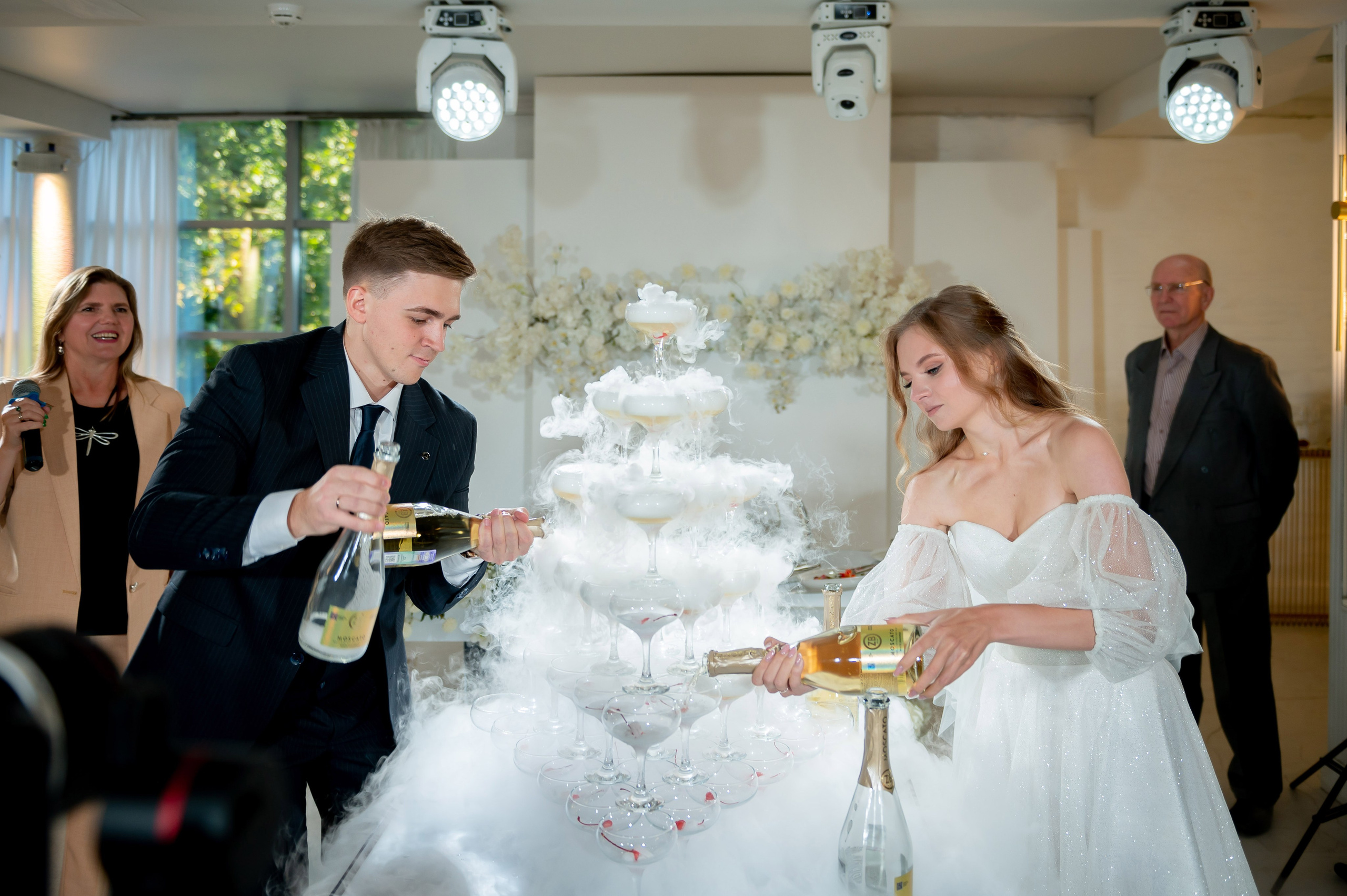 Анастасия и Михаил (Второй Дворец Бракосочетания на Фурштатской улице 52, фотосессия в Таврическом парке). Портретный, семейный и свадебный фотограф в Санкт-Петербурге и в Пушкине Ширяев Денис