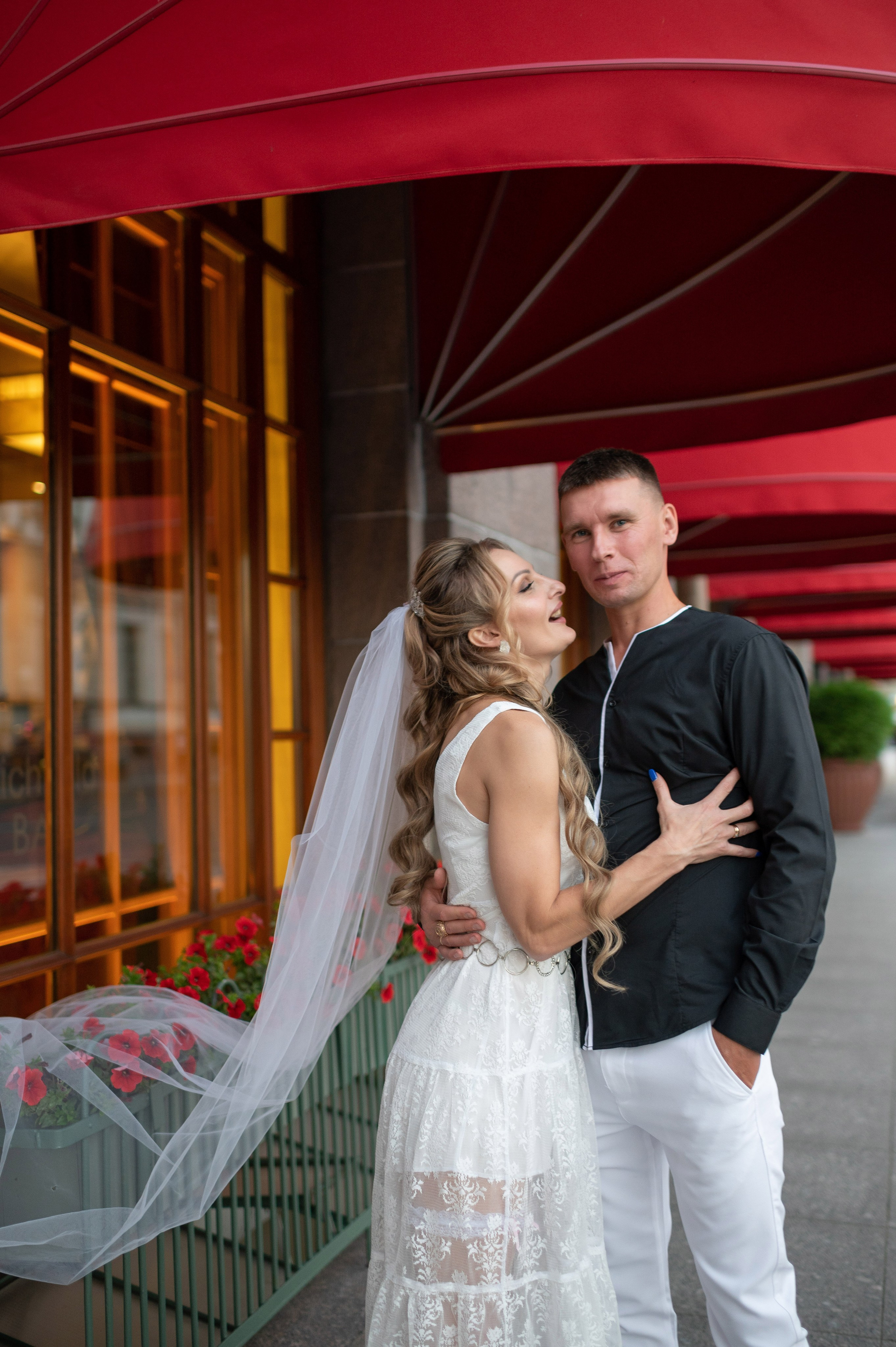 Екатерина и Андрей (свадебная фотосессия в вечернем Петербурге). Портретный, семейный и свадебный фотограф в Санкт-Петербурге и в Пушкине Ширяев Денис