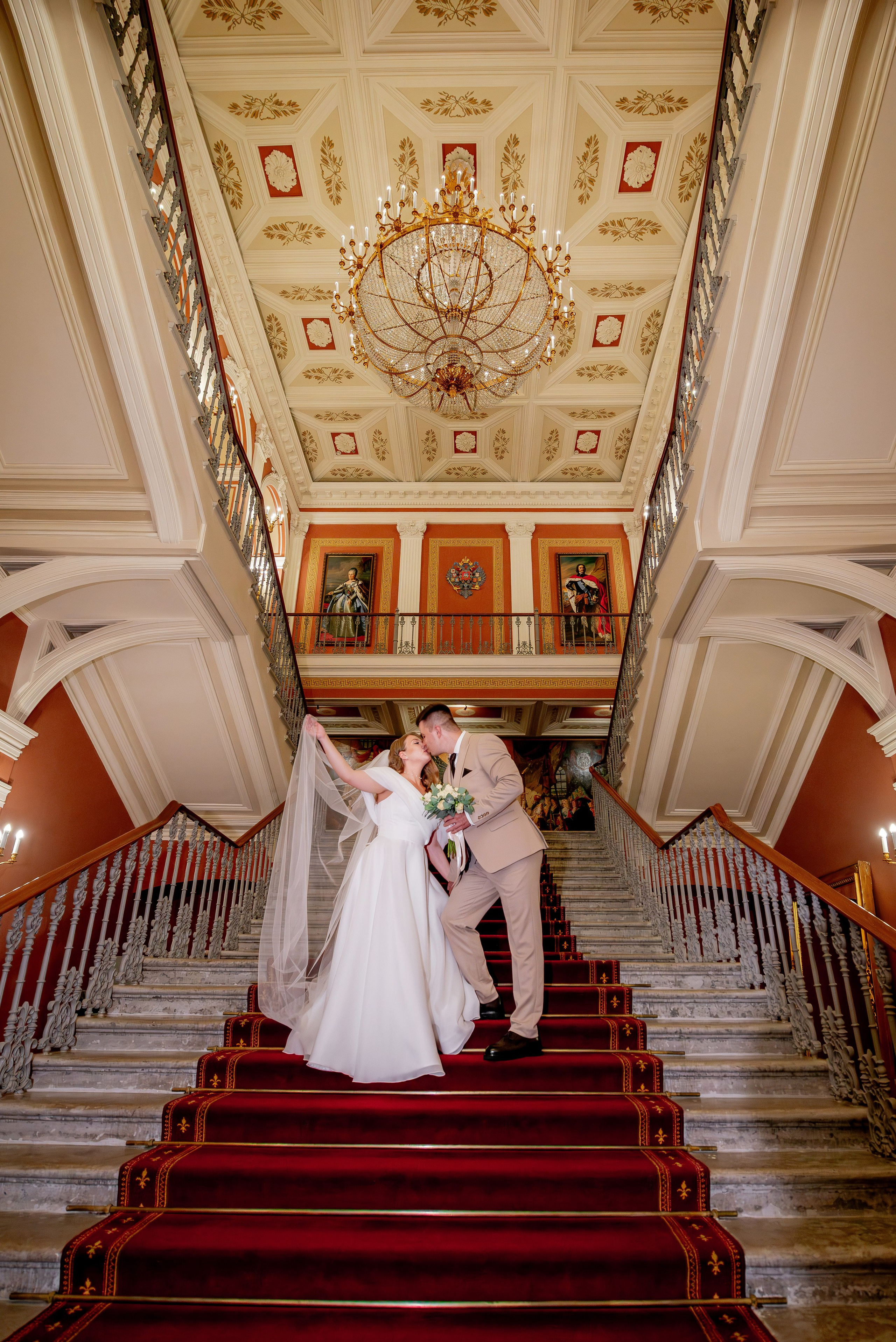 Надежда и Леонид (отель Талион Империал, Дворец Елисеевых). Портретный, семейный и свадебный фотограф в Санкт-Петербурге и в Пушкине Ширяев Денис