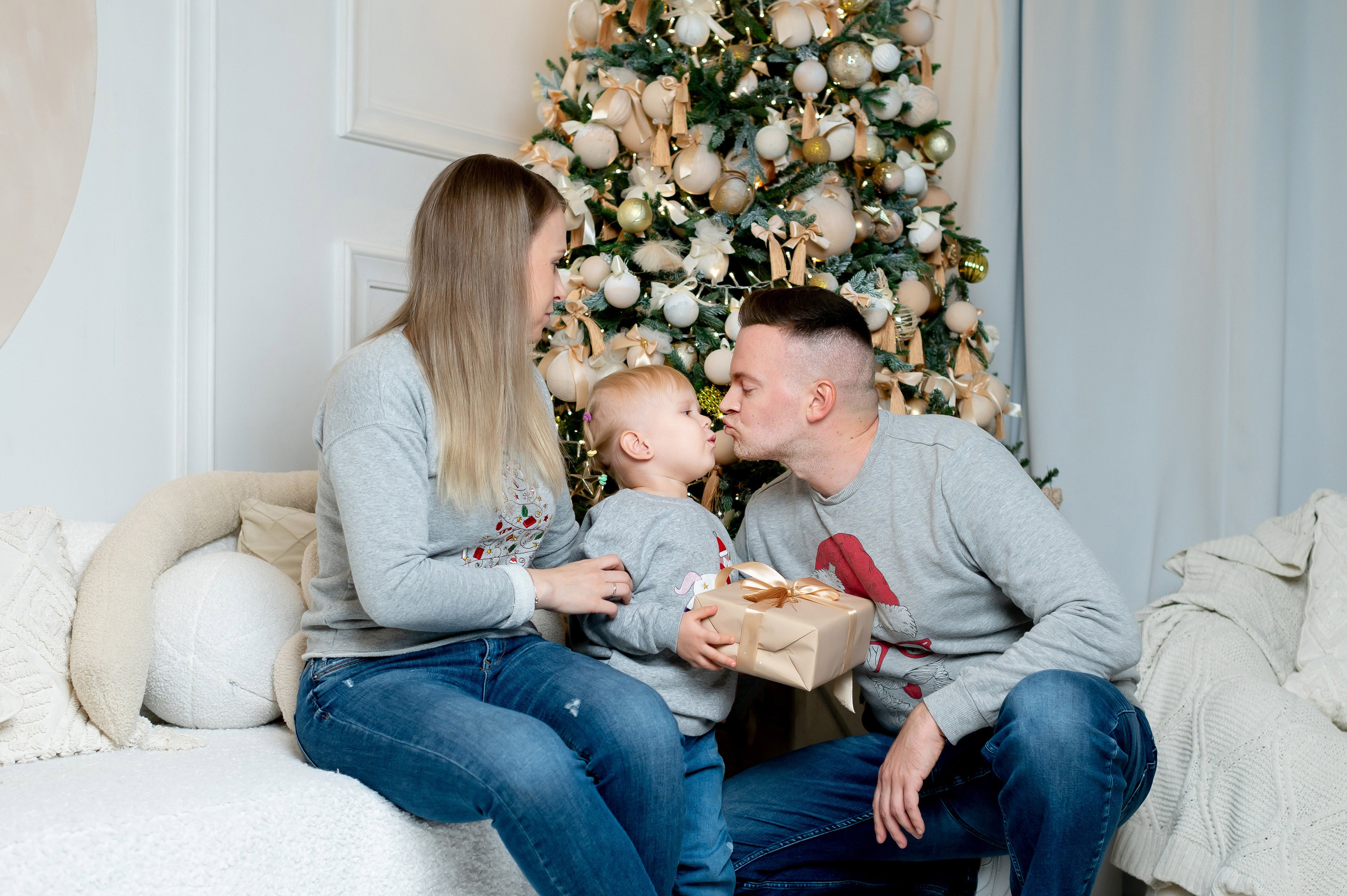 Новогодняя фотосессия для Ники. Портретный, семейный и свадебный фотограф в Санкт-Петербурге и в Пушкине Ширяев Денис