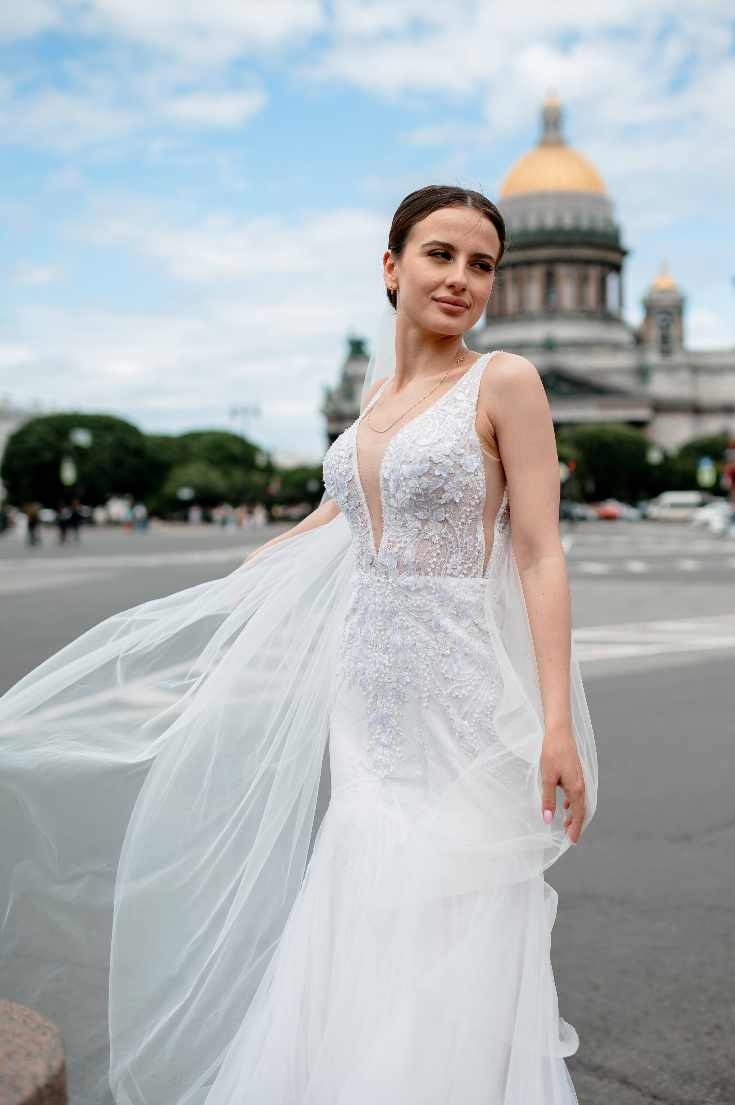 Елизавета и Максим (фотосессия у Дворца Штиглица, набережная Мойки и у Законодательного собрания). Портретный, семейный и свадебный фотограф в Санкт-Петербурге и в Пушкине Ширяев Денис