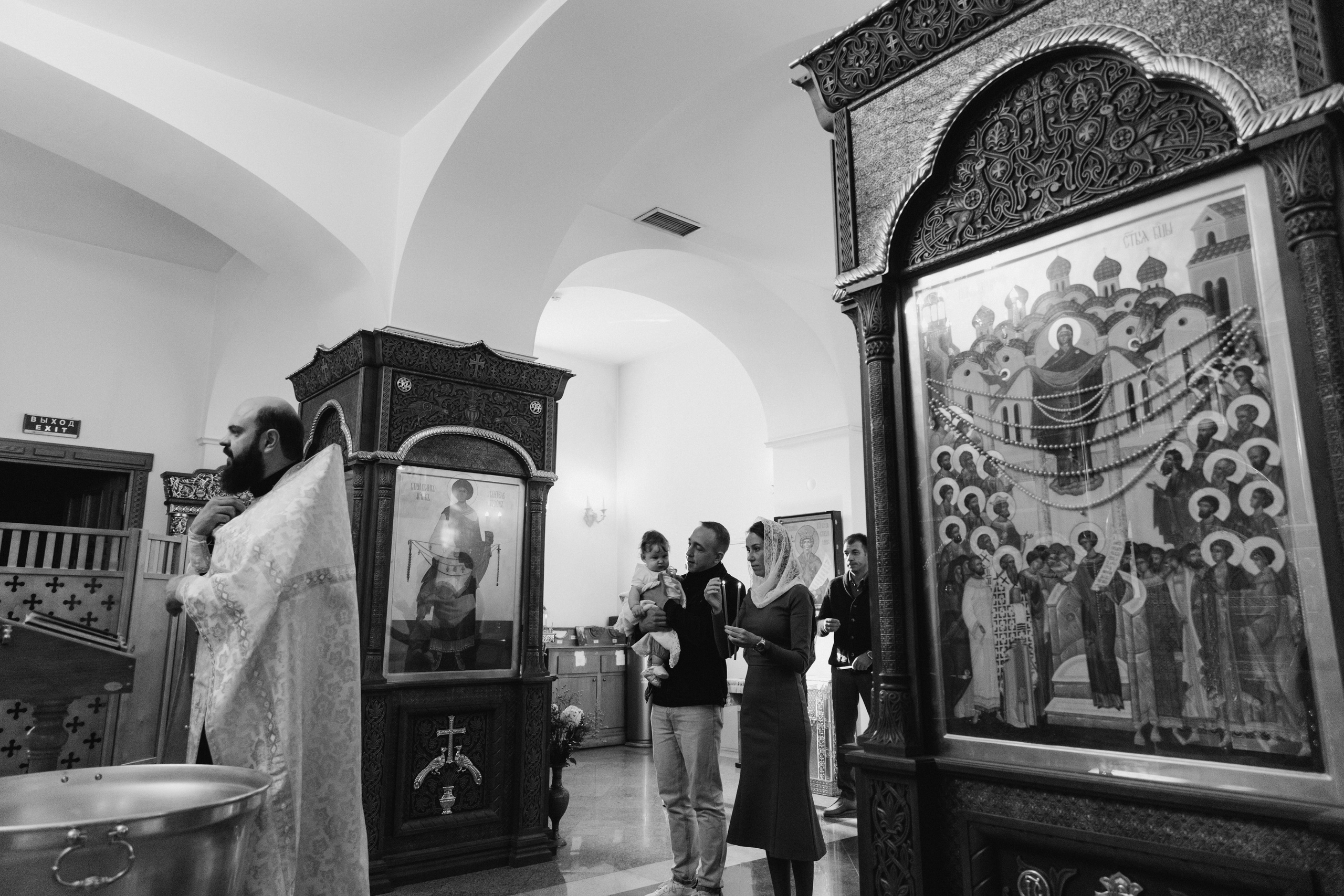 Таинство Крещения Южный Храм. Фотограф Новый Уренгой I Ньюборн I Фотограф материнства I ЯНАО