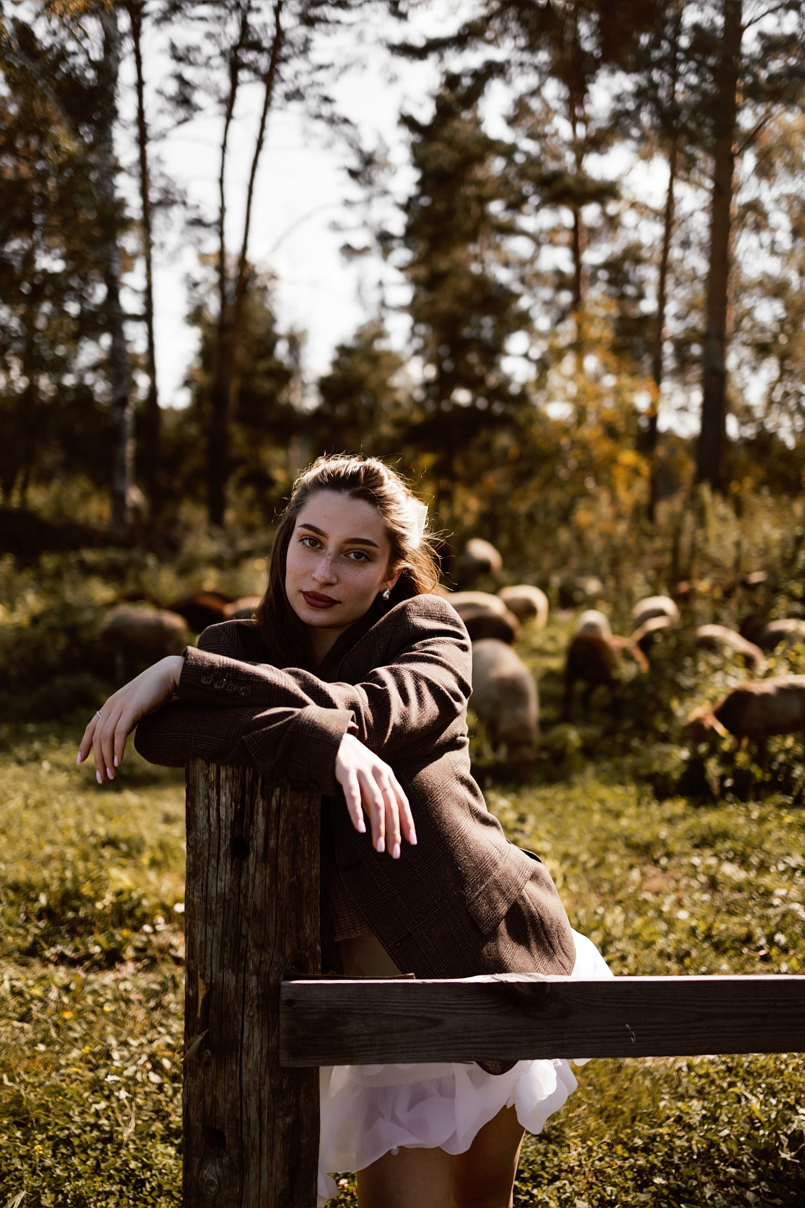 Фотосессия с овечками для Ксюши. Фотограф в Тюмени Башмакова Анна