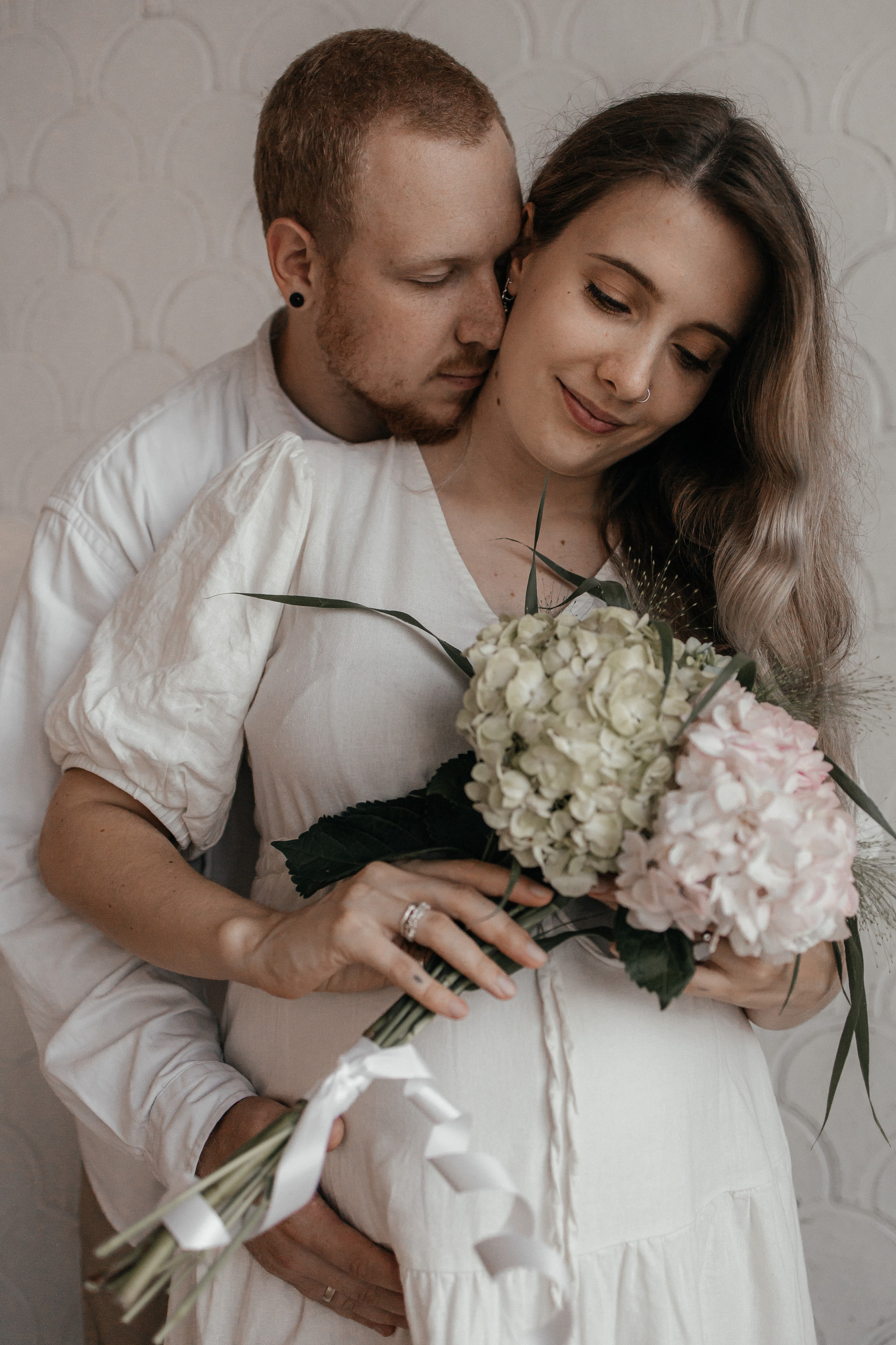 Студийная фотосессия беременности для Натальи и Станислава. Семейный фотограф в Москве, Щелково, Фрязино _ Виктория Степанова