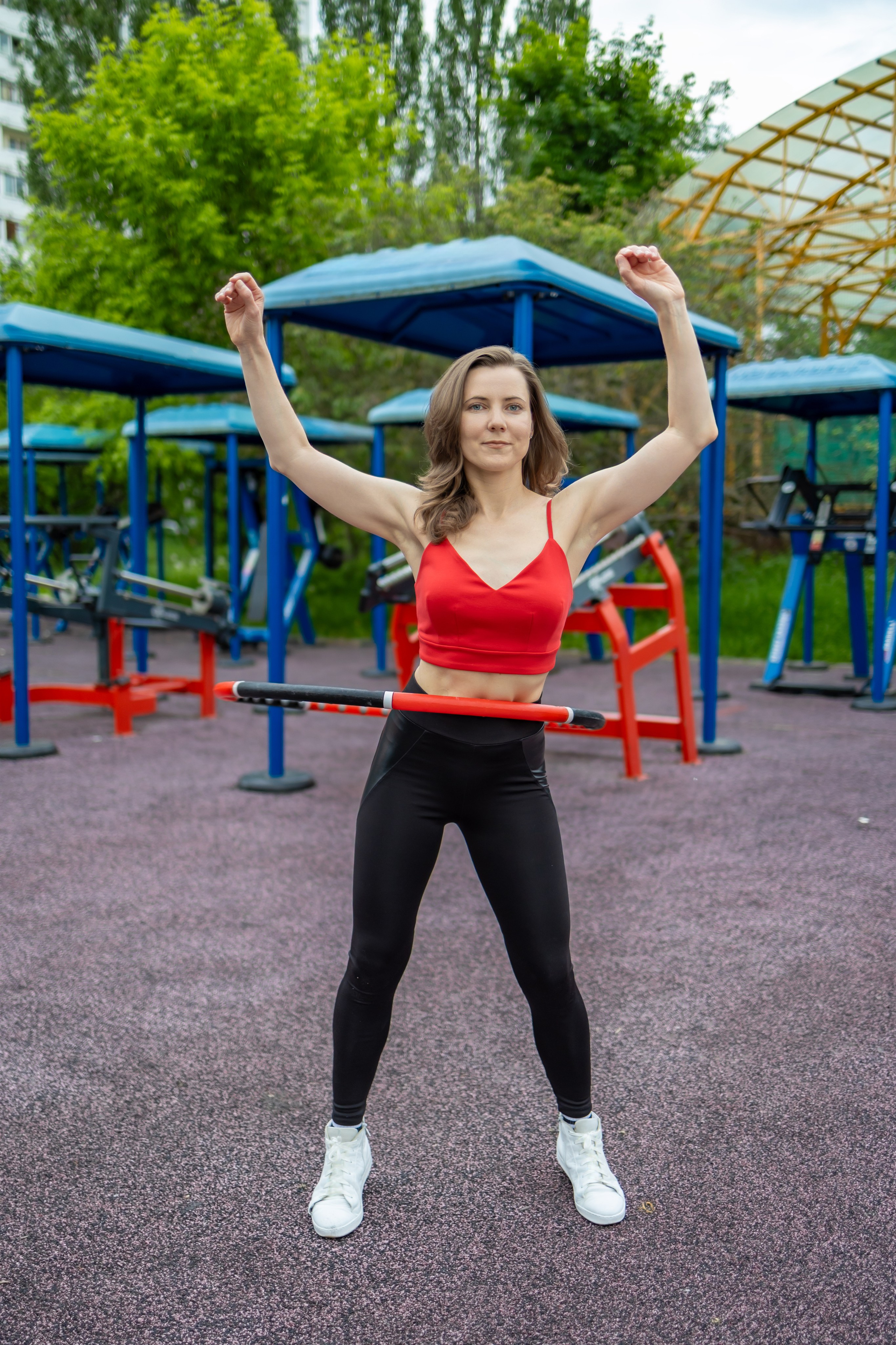 Спортивная фотосессия с хула хупом и йога, пилатес. Репортажный, семейный и студийный фотограф в Москве Демин Алексей