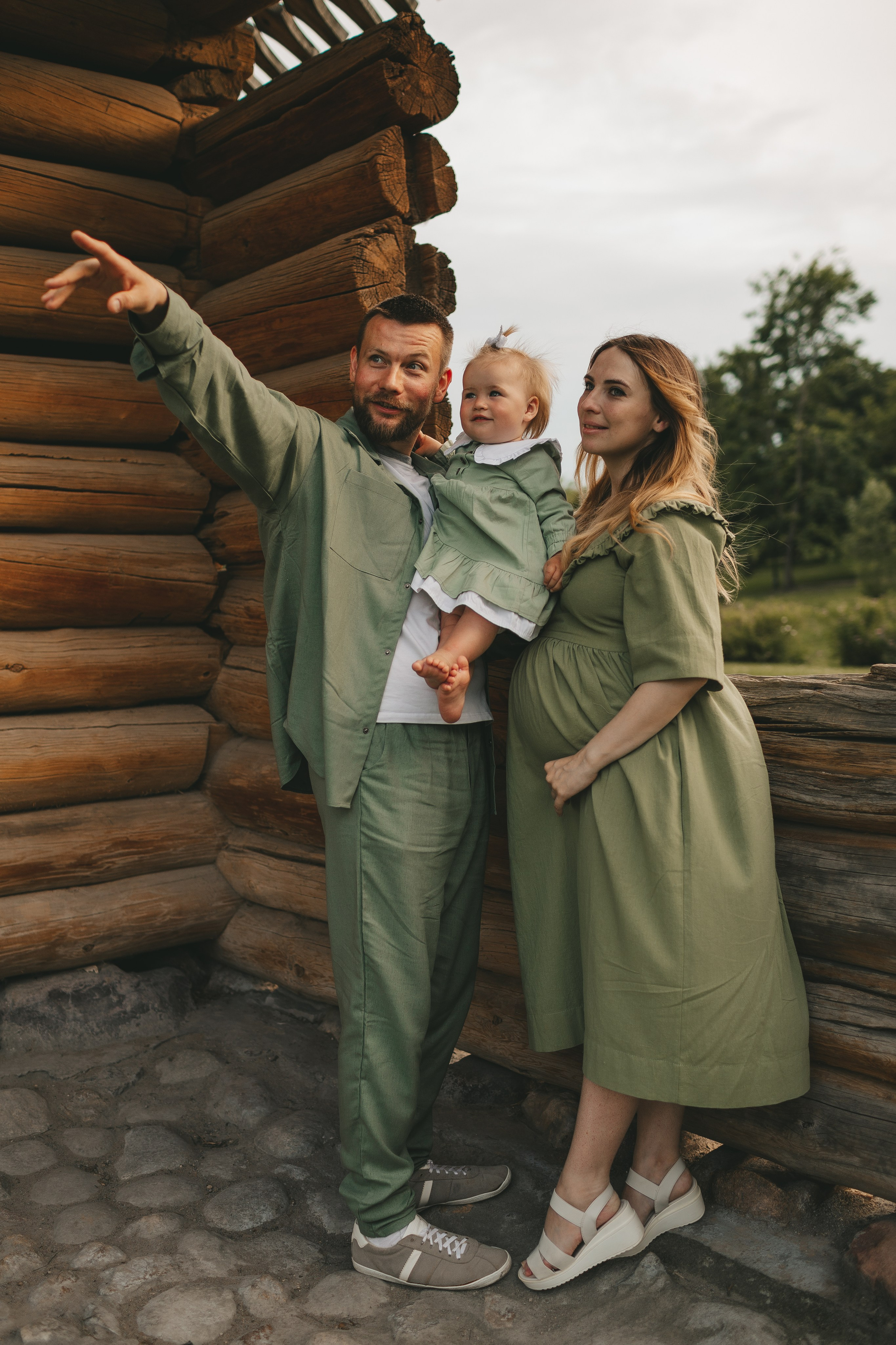 Ксения и семья в Коломенском. Семейный и детский фотограф и видеограф в Москве, Дрокина Наталья