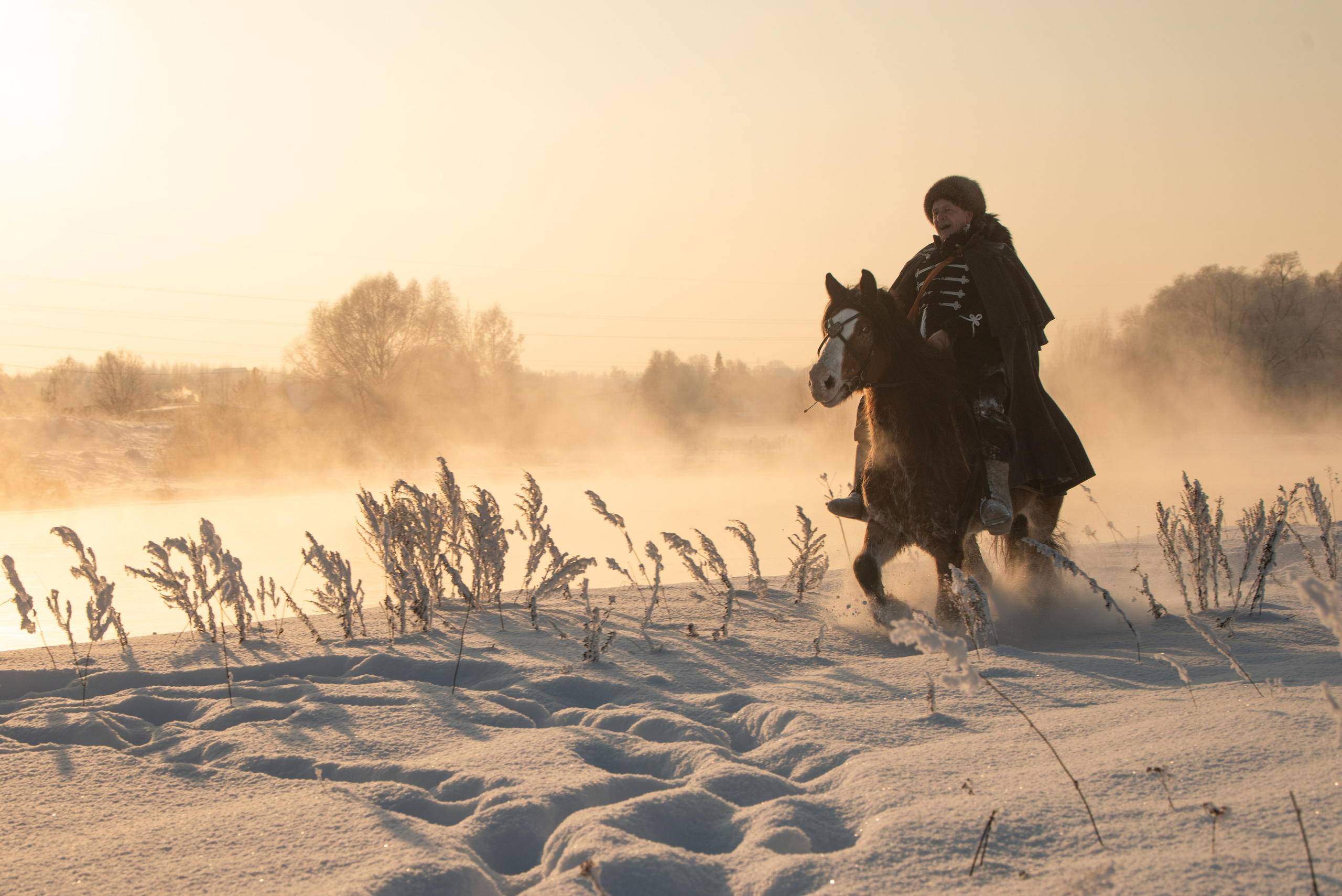 Псовая охота Аванпост. Конный фотограф в Саратове Юлия Иванова