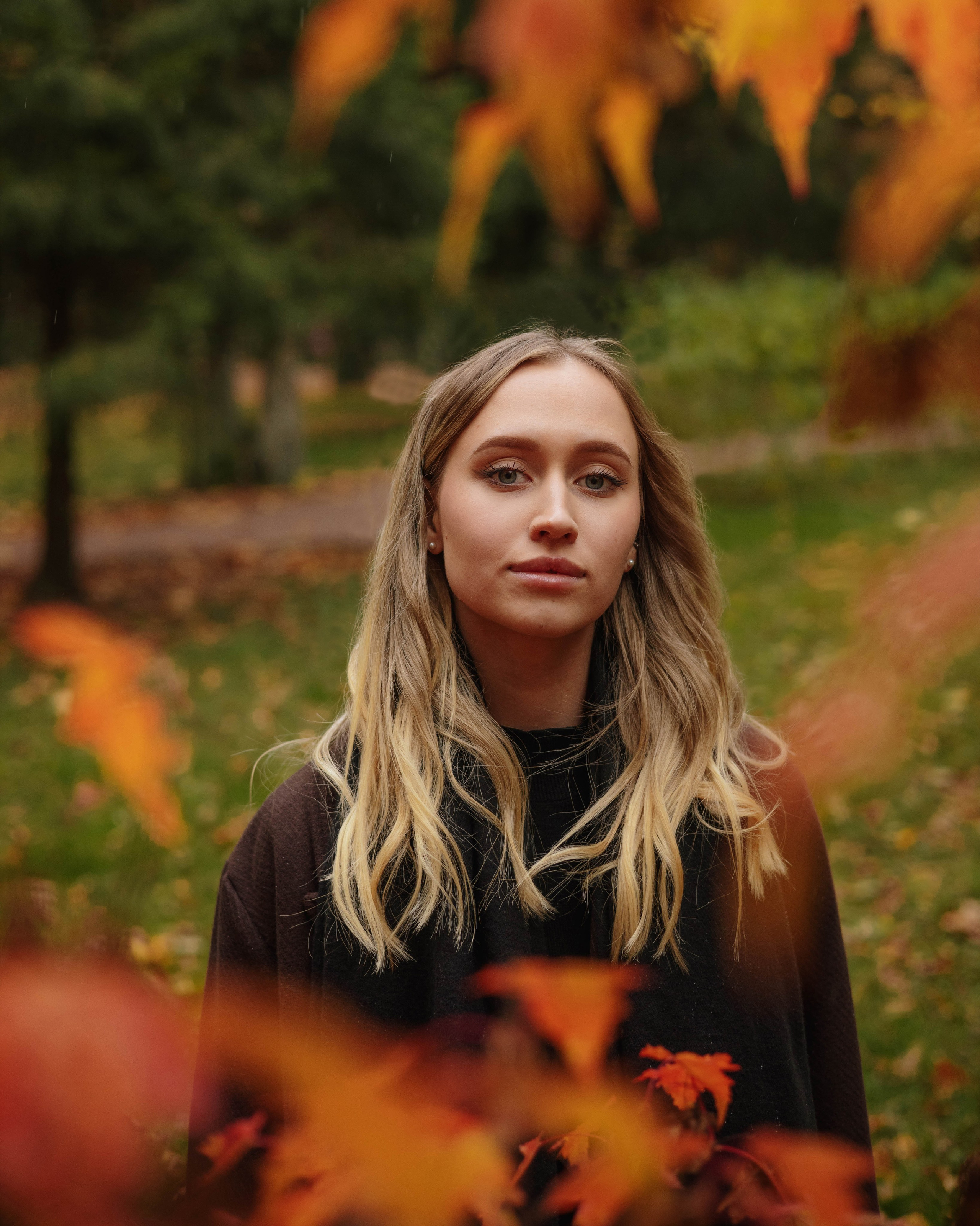 Ксения — Autumn Leaves. Индивидуальный фотограф в Москве