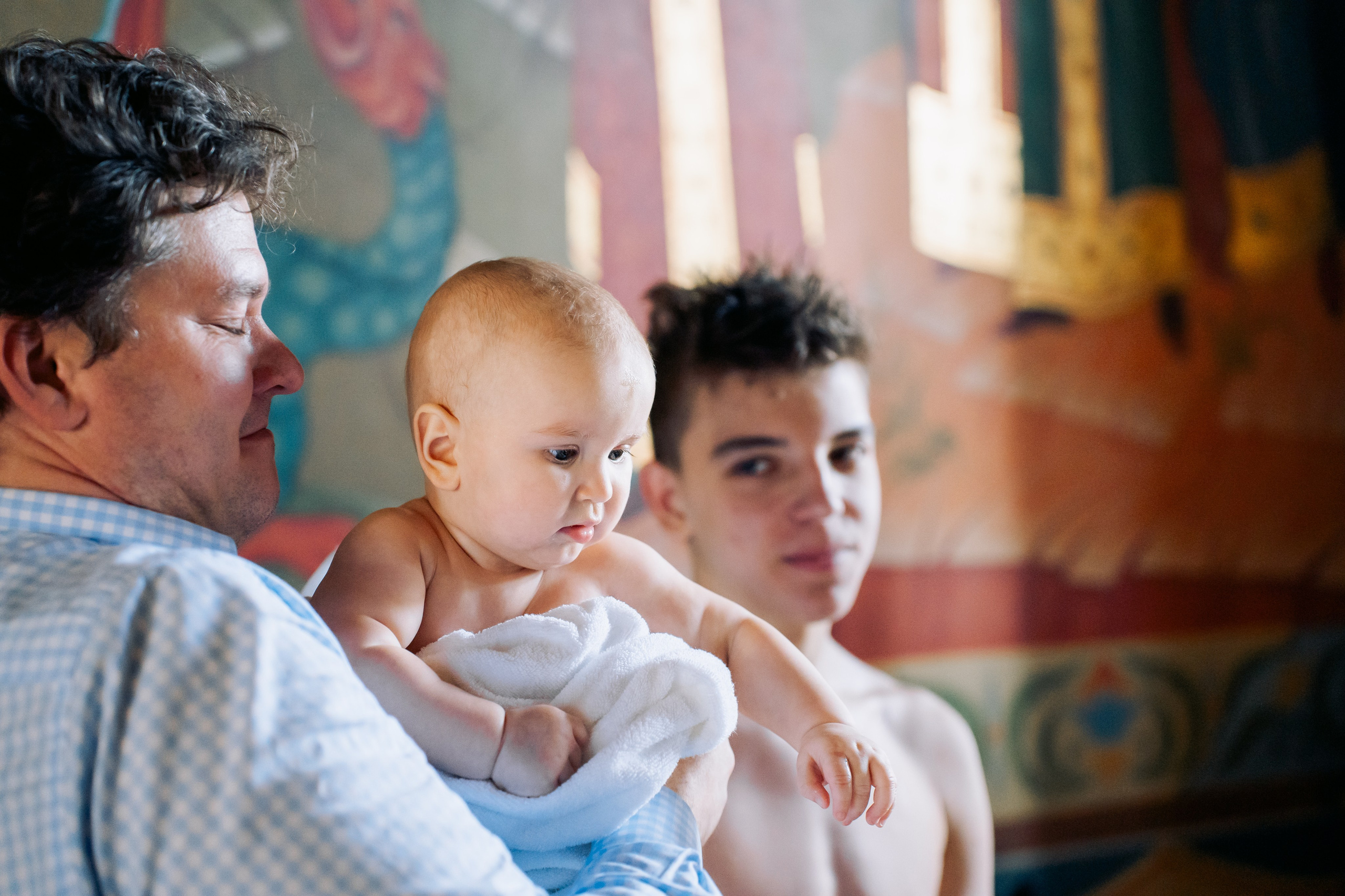 Крещение Мирона. Фотограф Казакова Анастасия