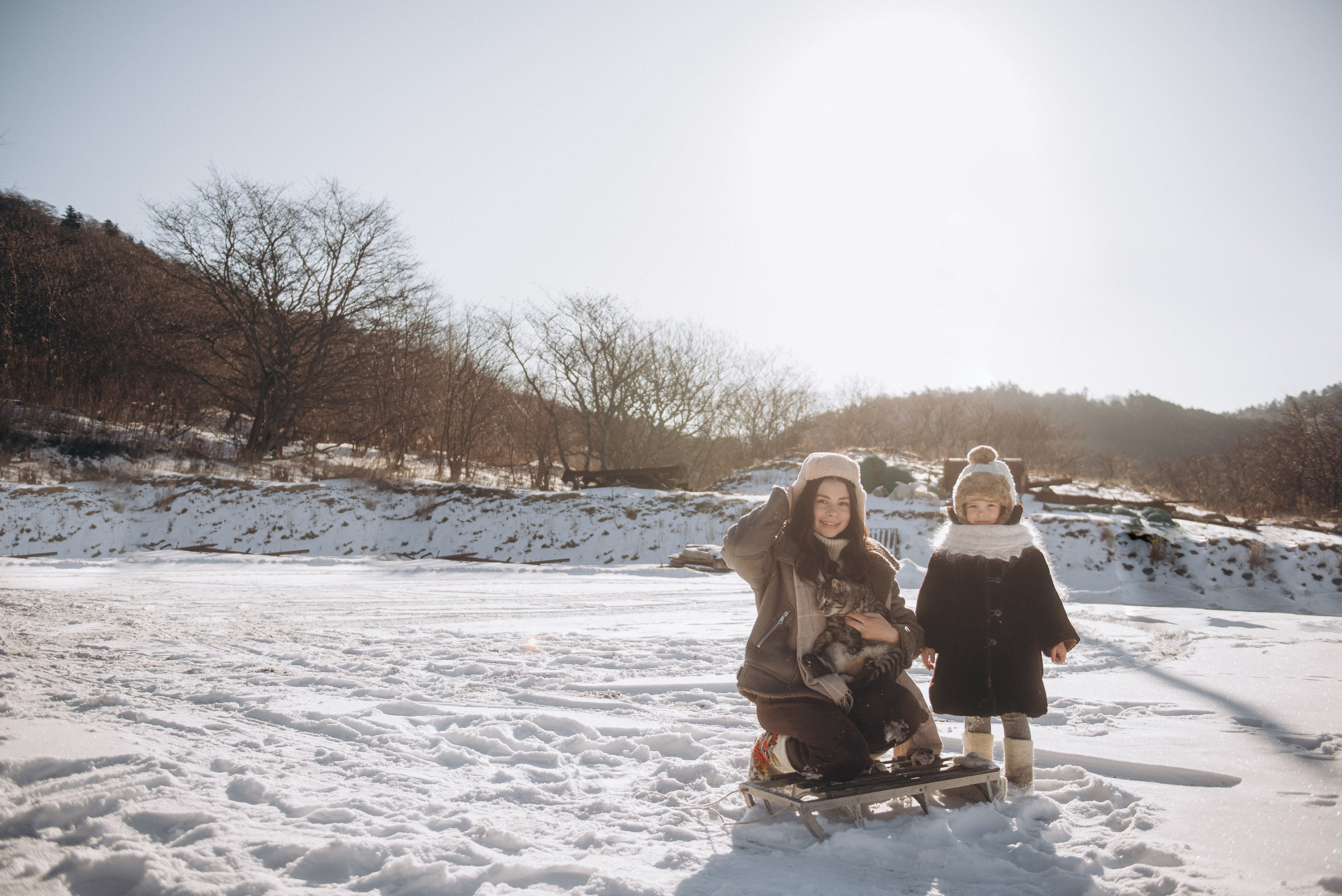 Женя и Анюта. Ирина Метелица фотограф на Шикотане