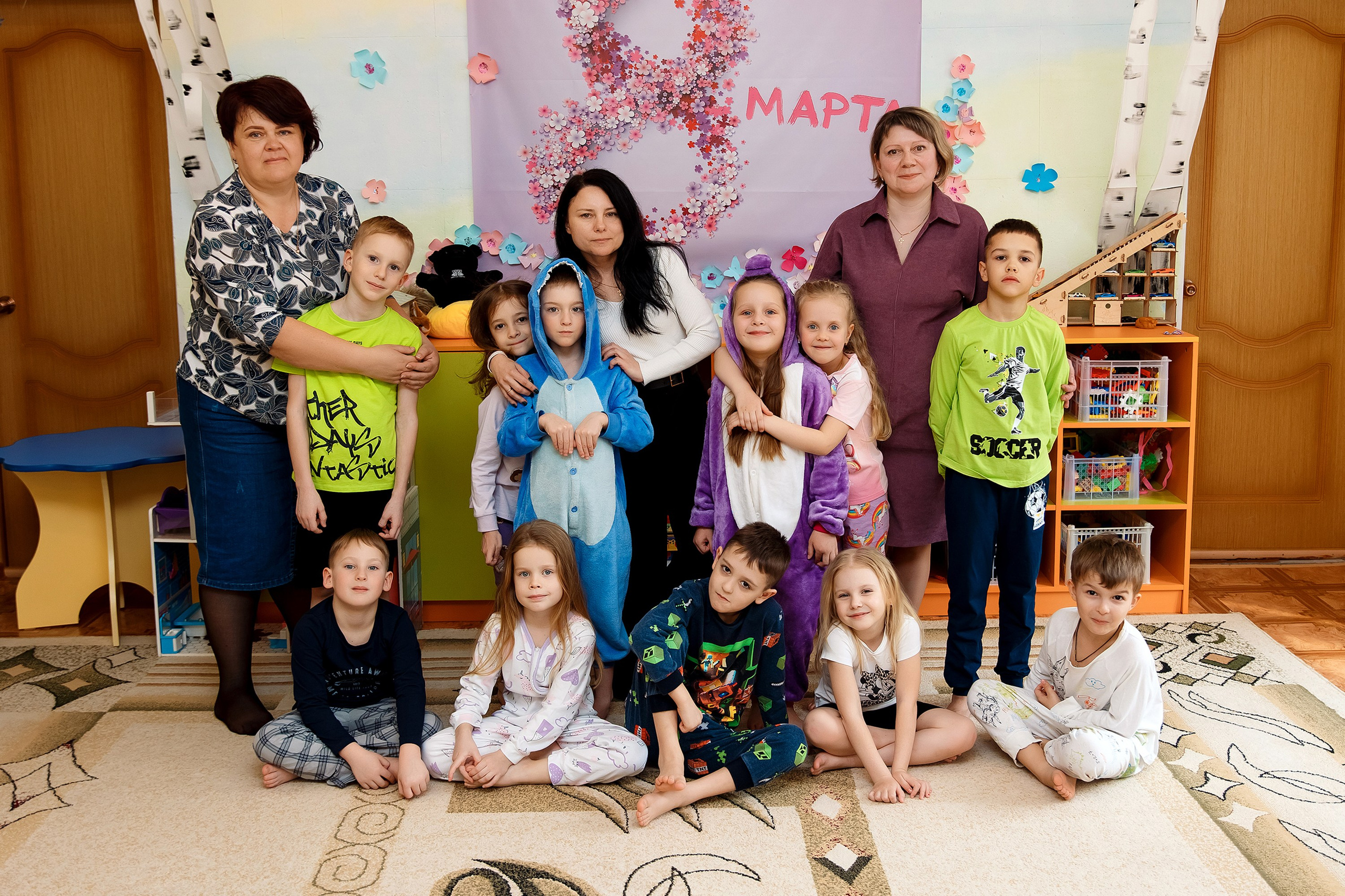 Детский Сад 9 (13 человек). Фотограф Любовь Корниенко, Примоский край