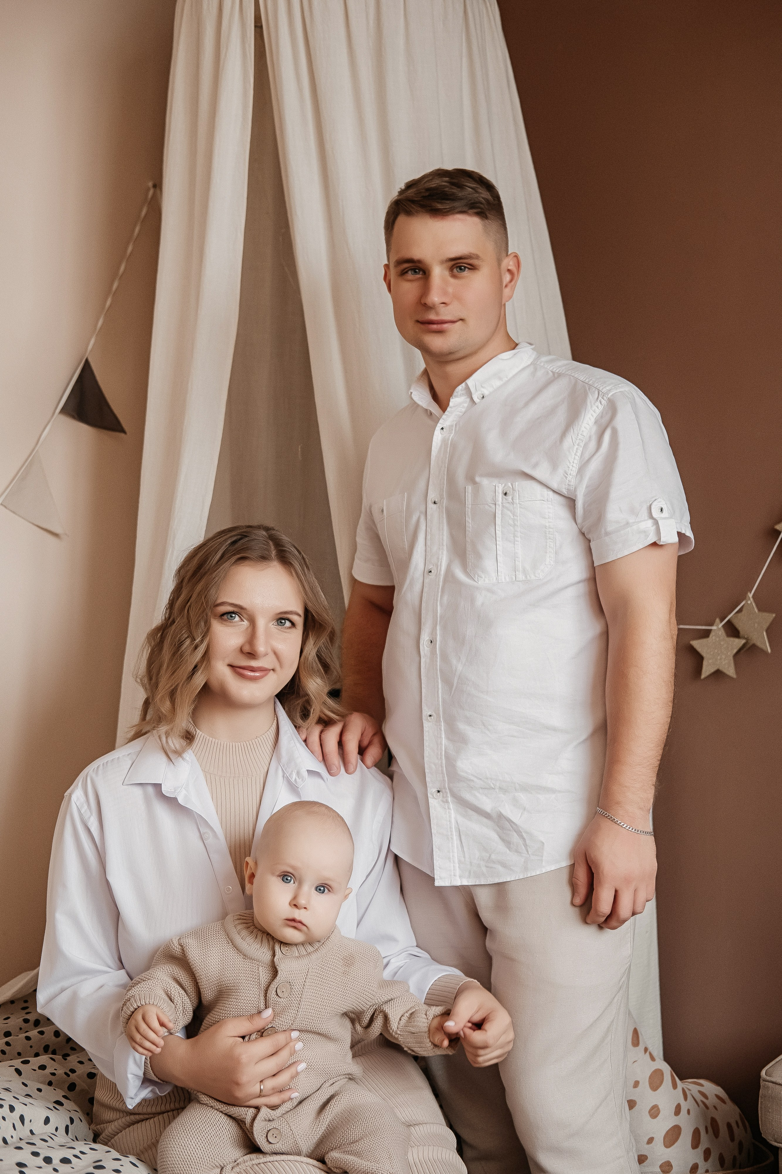 Валерия & Алексей & Миша. Семейный и свадебный фотограф Новосибирск