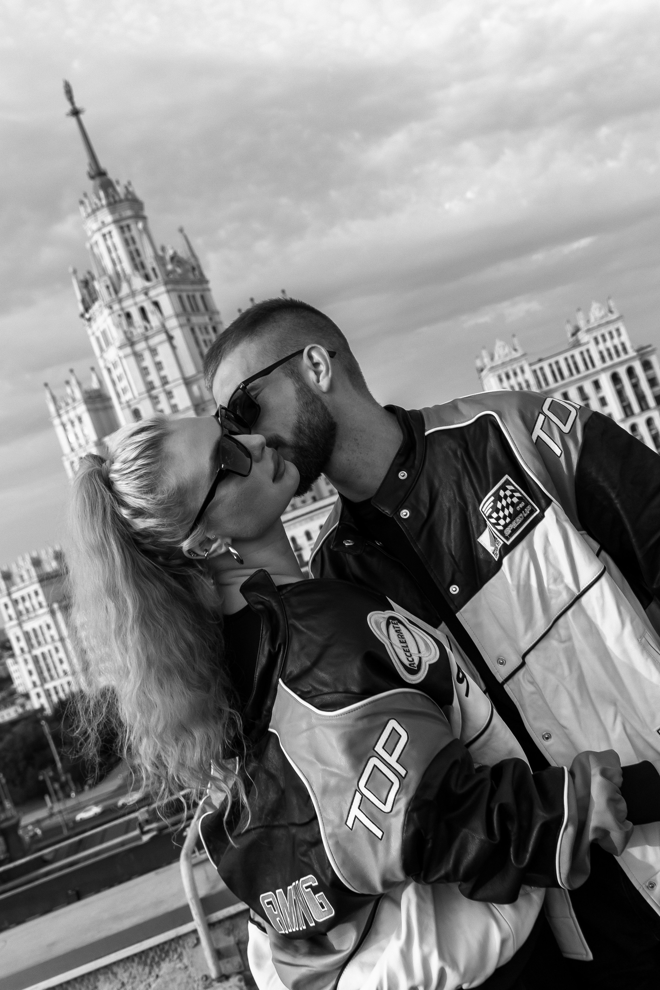 На крыше. Женский фотограф Москва, Лобня