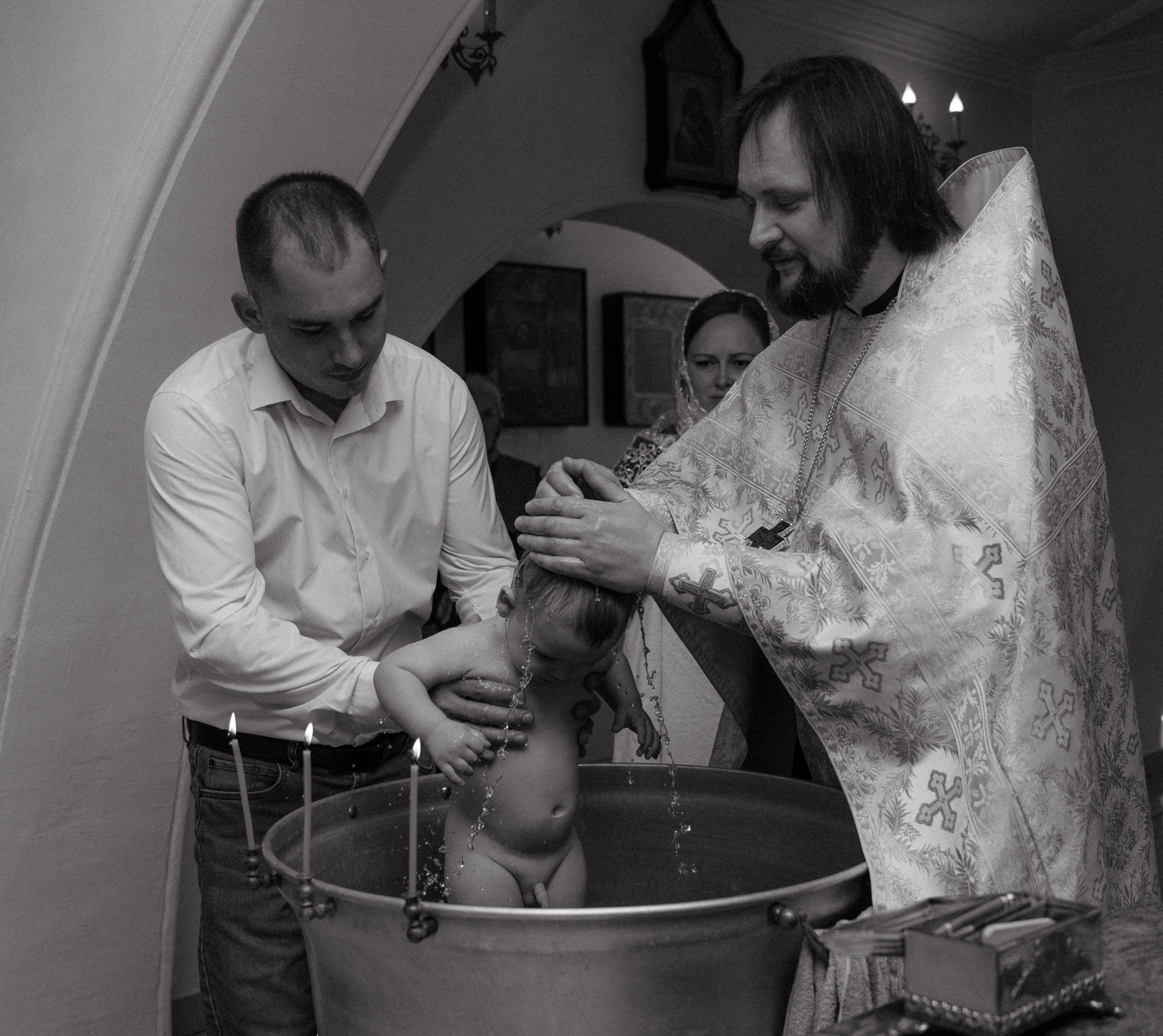 Таинство крещения. Свадебный и семейный фотограф Брюховецкая Тимашевск Краснодар