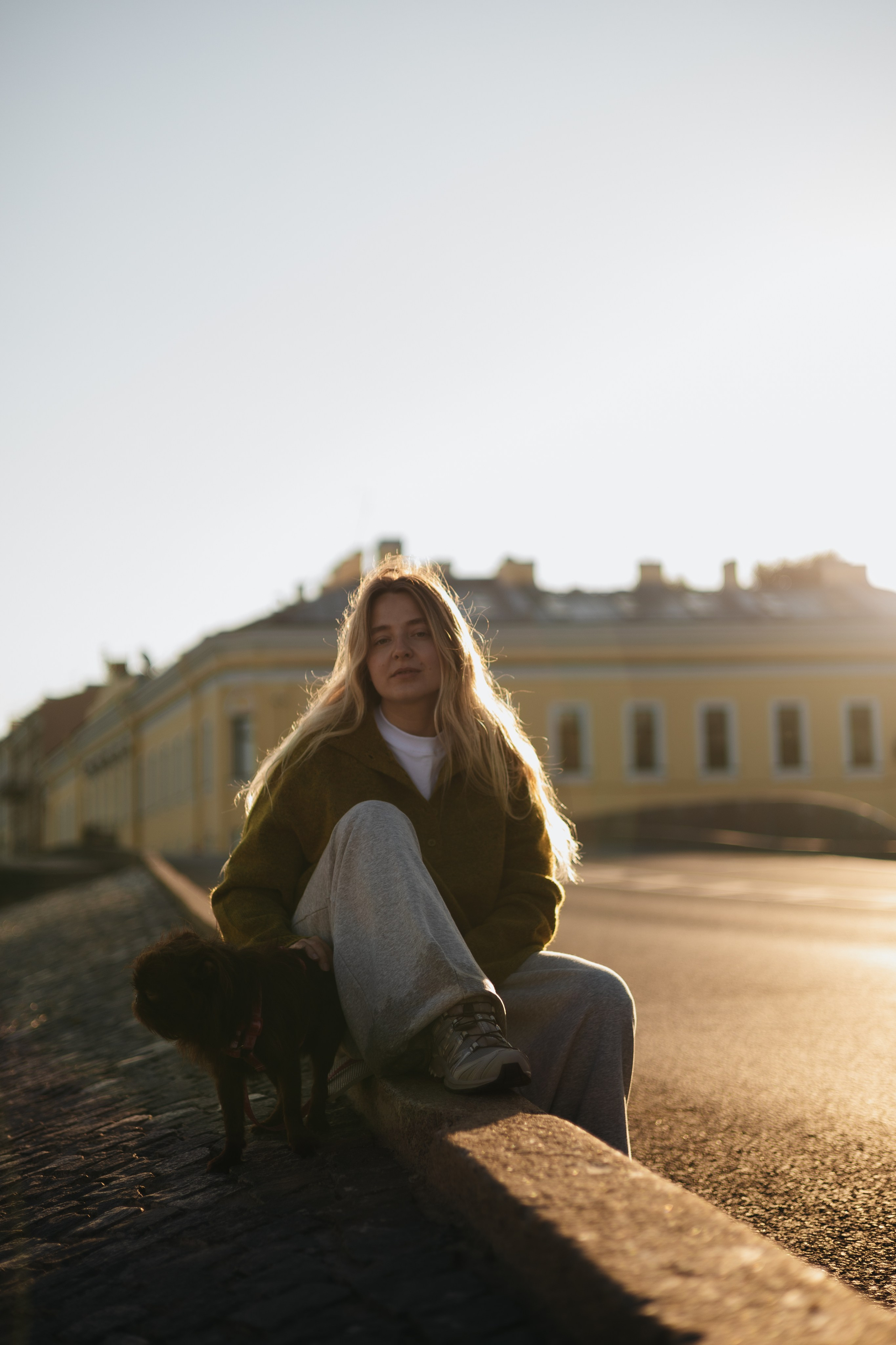 Наталья и Оззи. Фотограф животных Евгения Верцинская