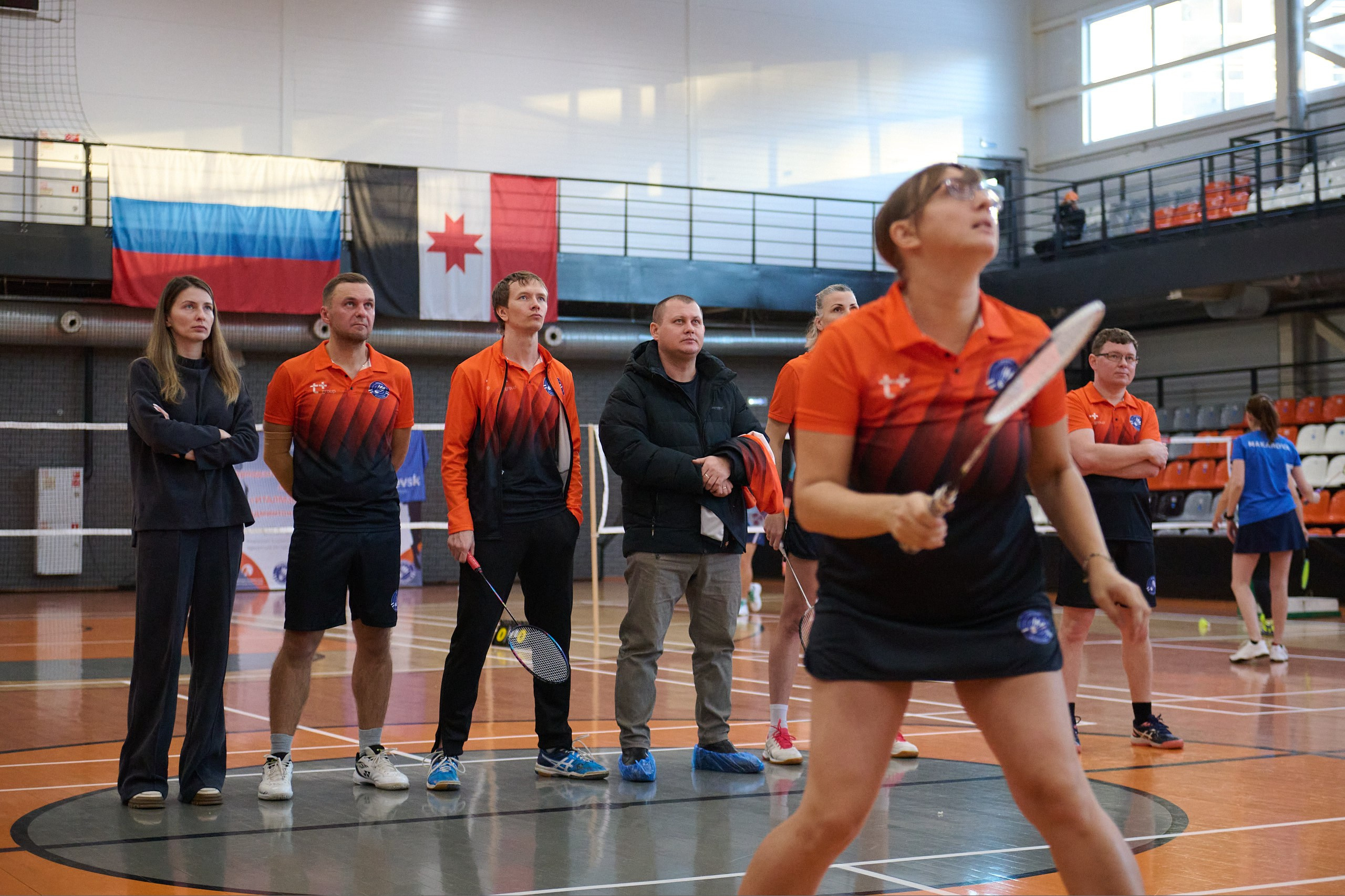 Спорт фотография бадминтон корпоративный кубок. Спортивный репортажный фотограф в Ижевске Сергей Мерзляков