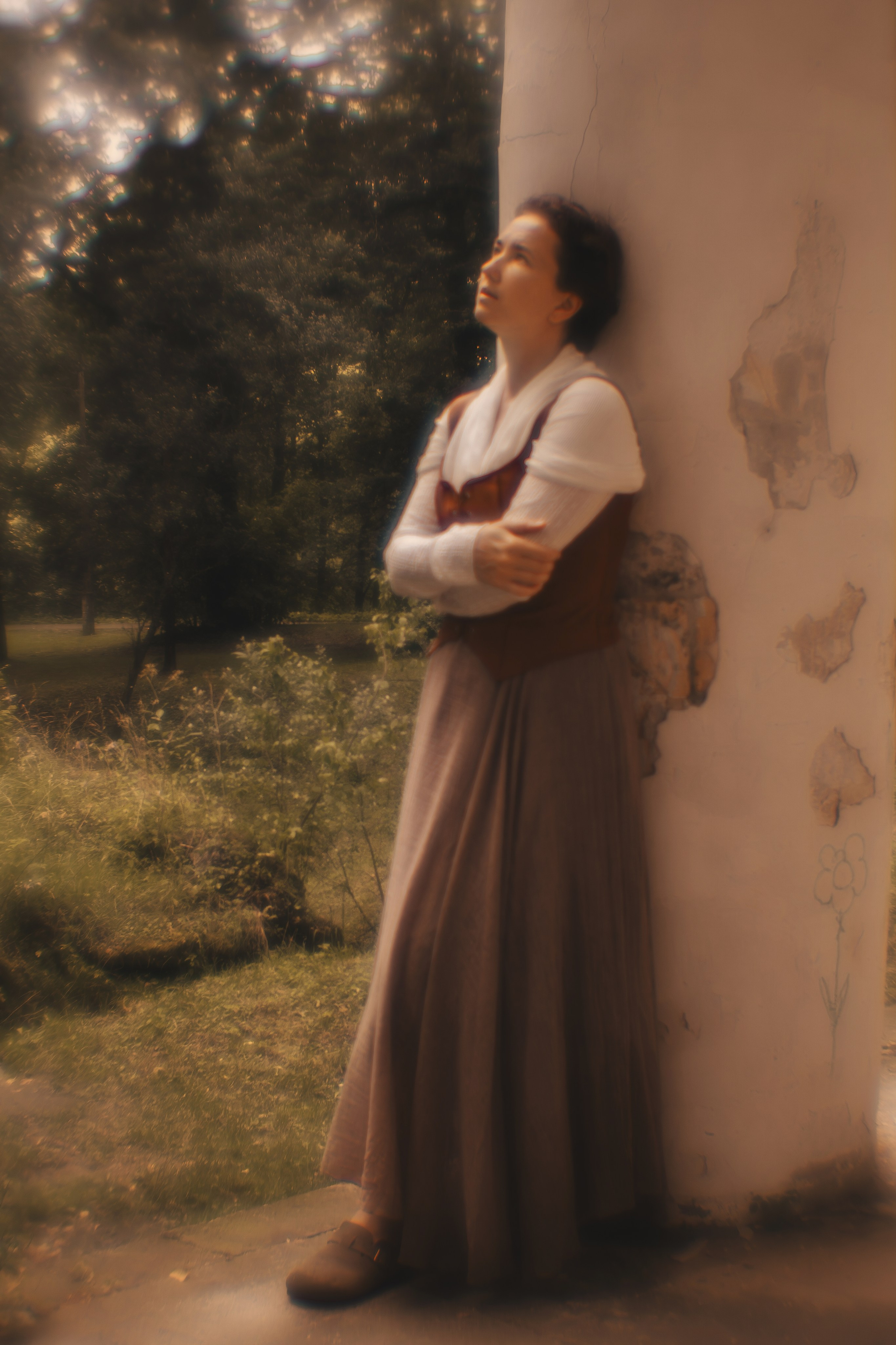 Женский портрет в историческом образе. Семейный и женский фотограф в Москве Надежда Воробьева