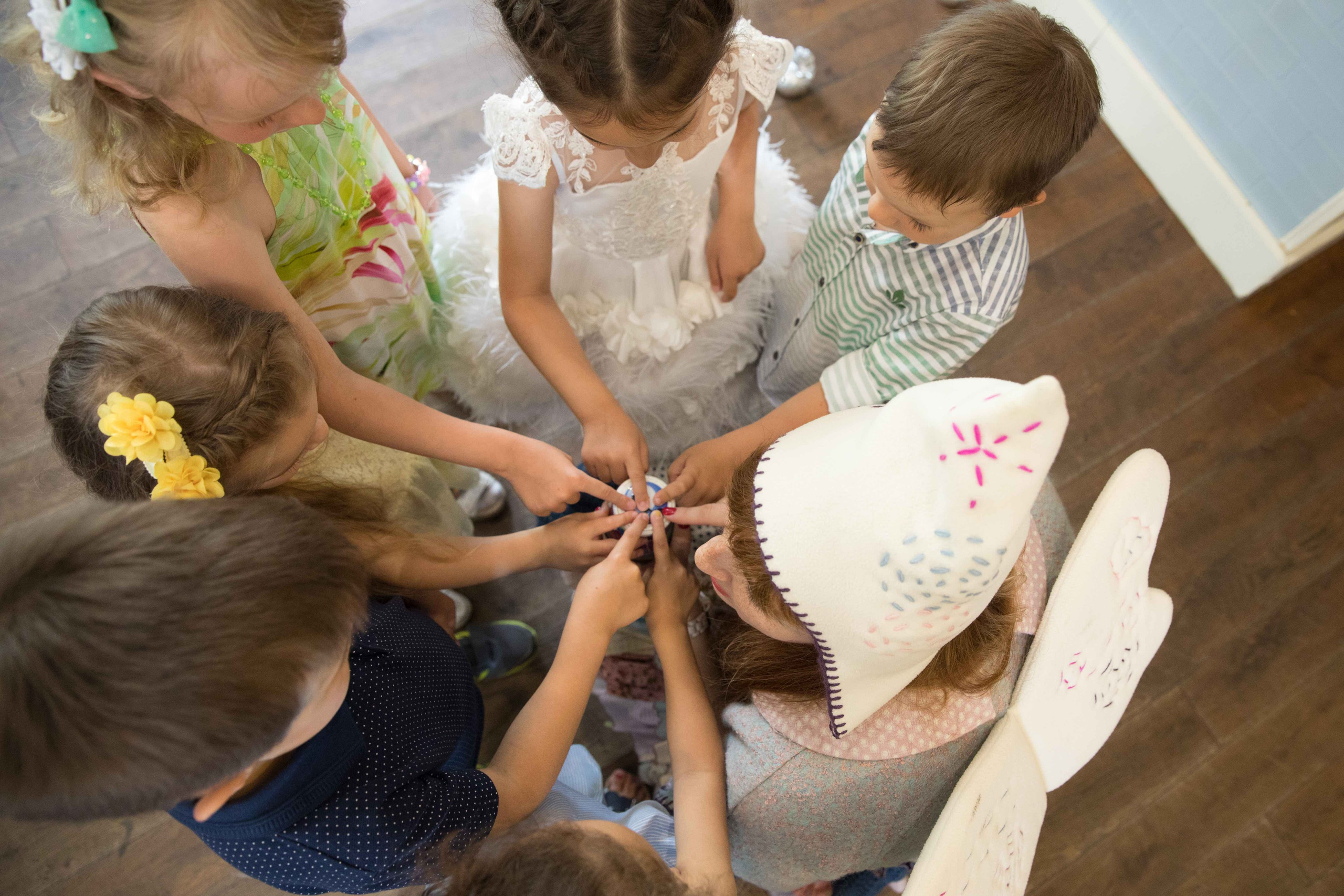 Детская фотосессия с аниматором