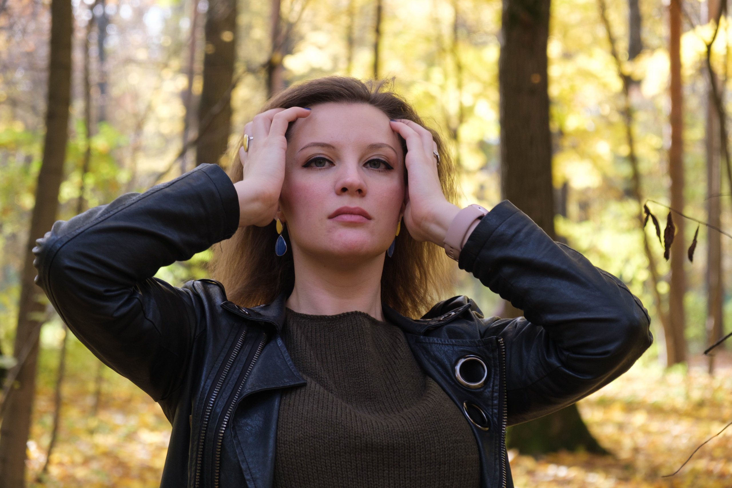 Осенняя съемка с Надей. Фотограф, Римма Невинская