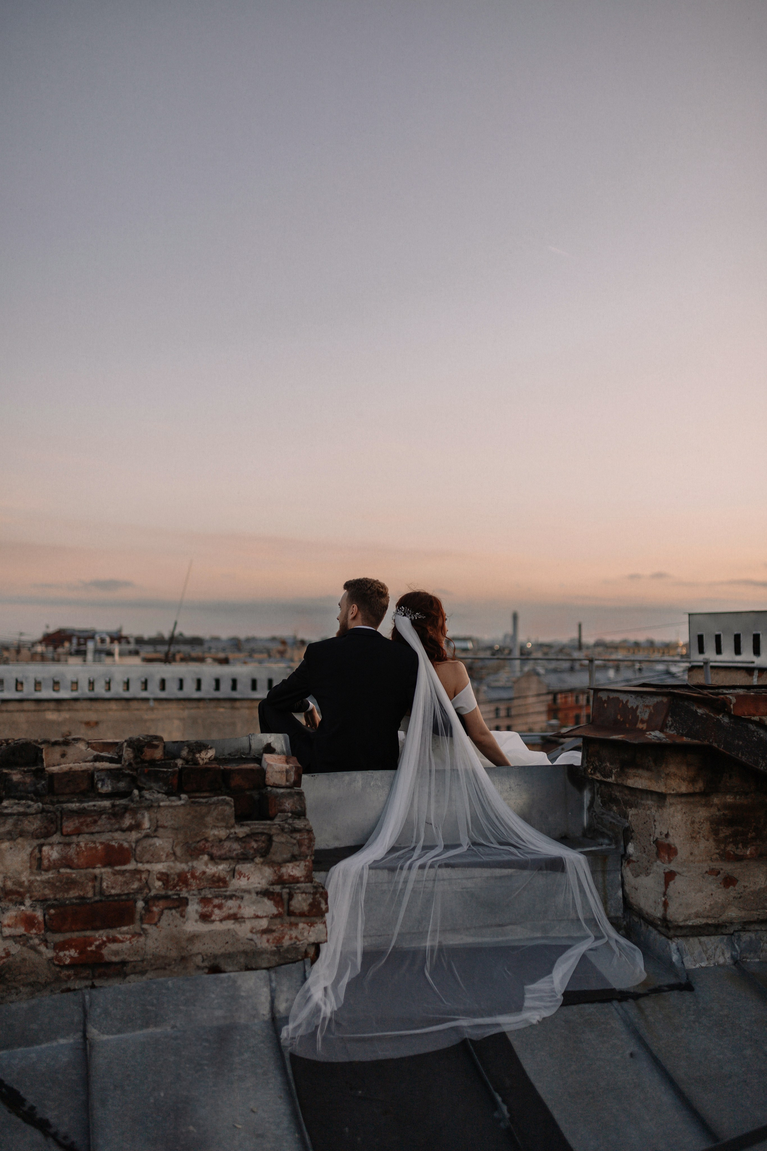 Крыша Петроградки. Николь — ваш любимый фотограф в Санкт-Петербурге