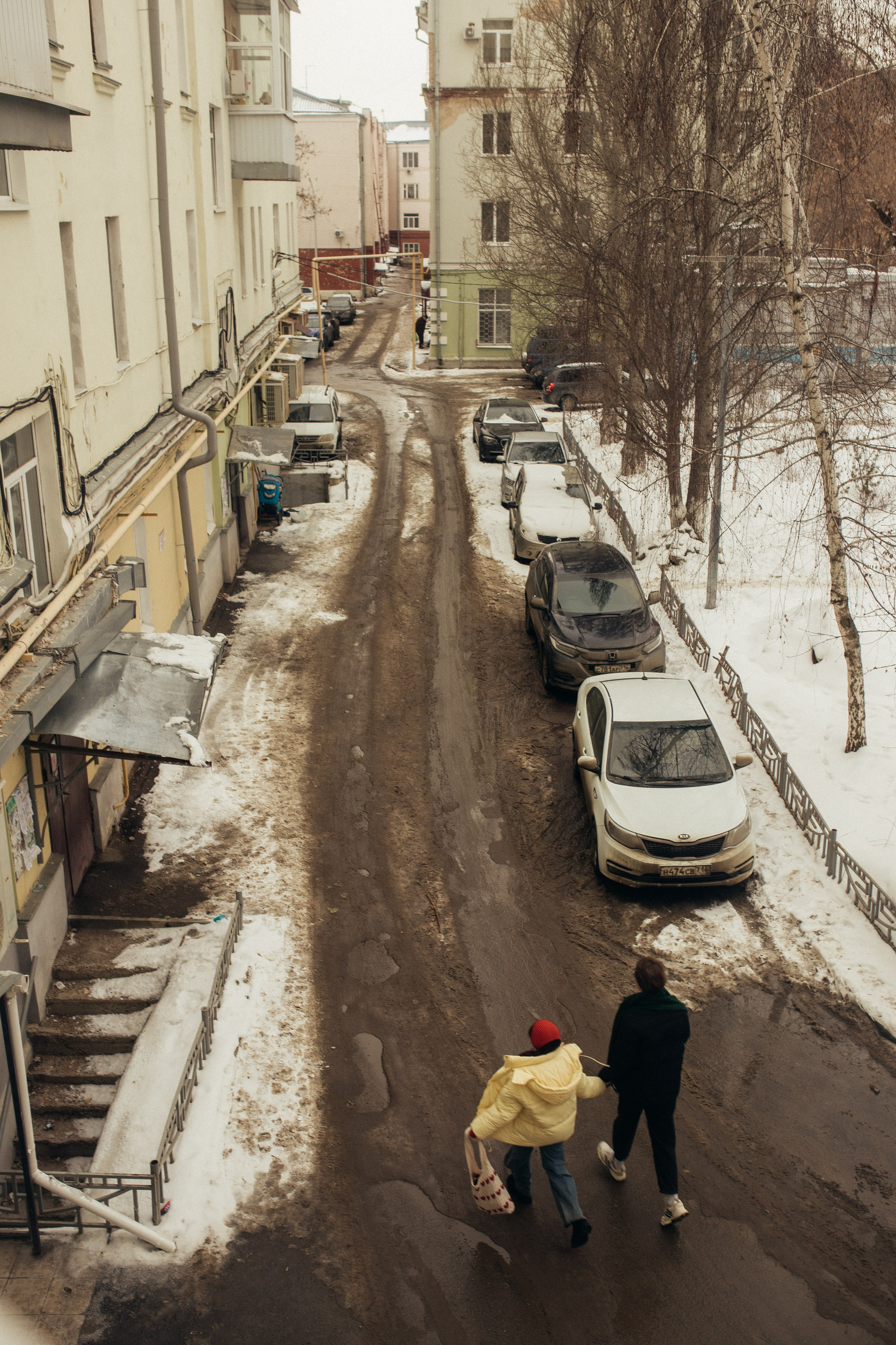 Зимняя прогулка. Свадебный фотограф Казань