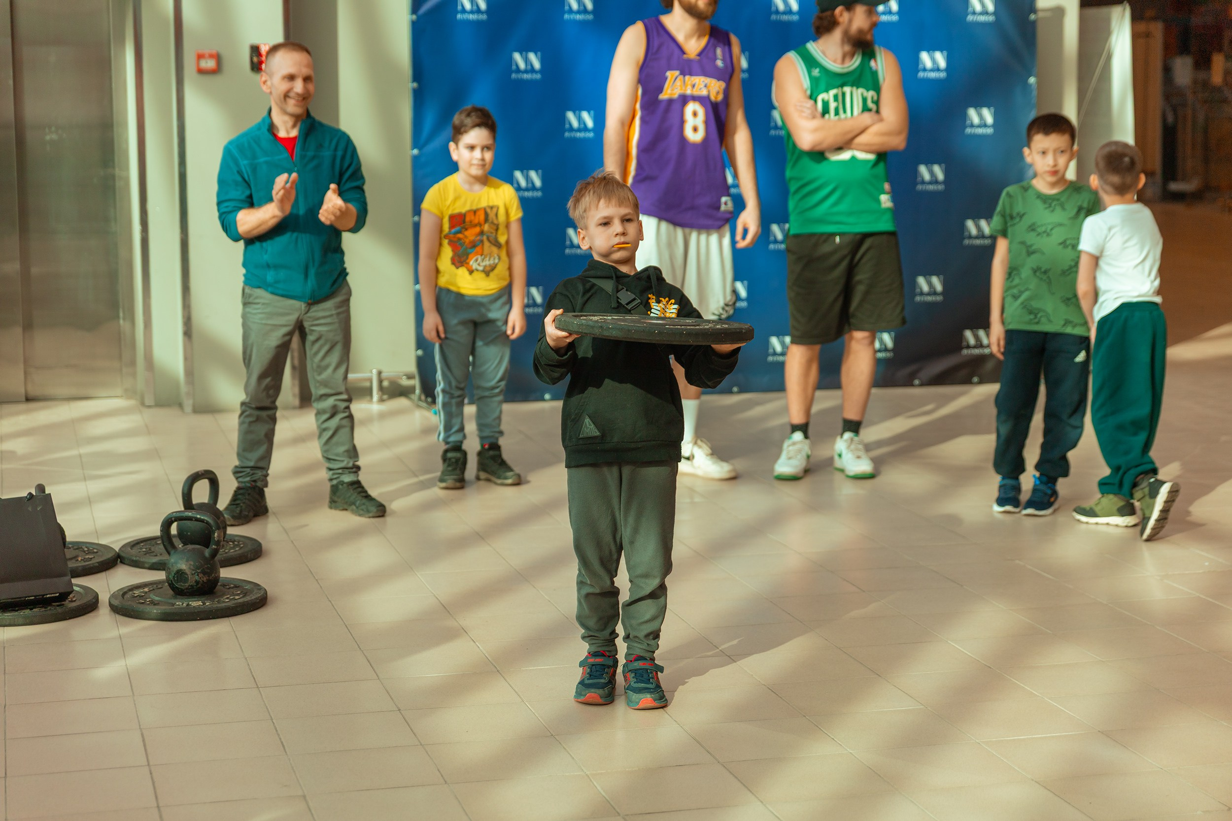 День рождения фитнес зала NN fitnes. Фотограф Тюмень