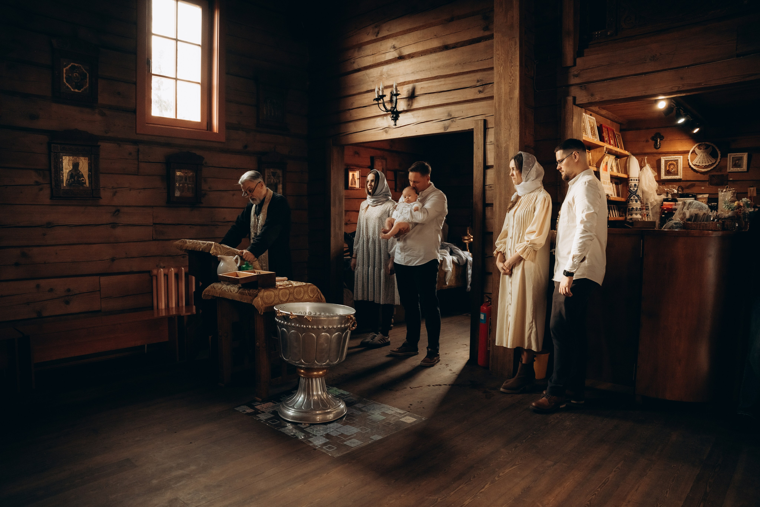 Крещение Мишки. Фотограф в Минске — Мария Миллс