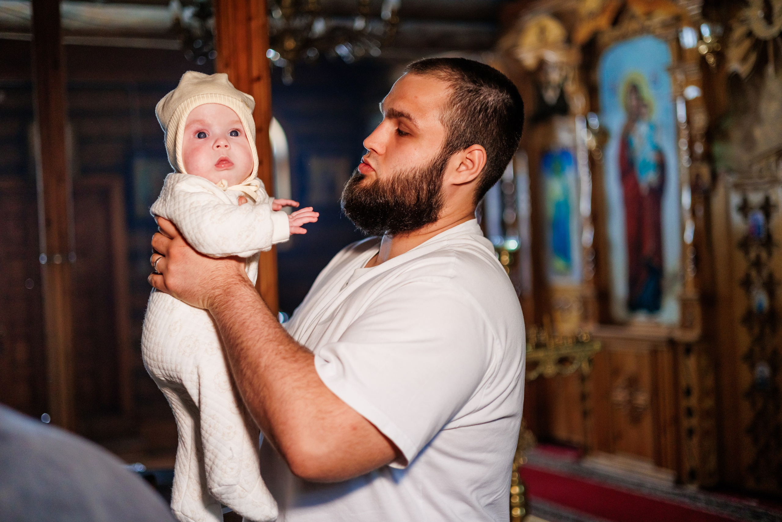 Крещение близняшек. Свадебный и семейный фотограф в Армавире