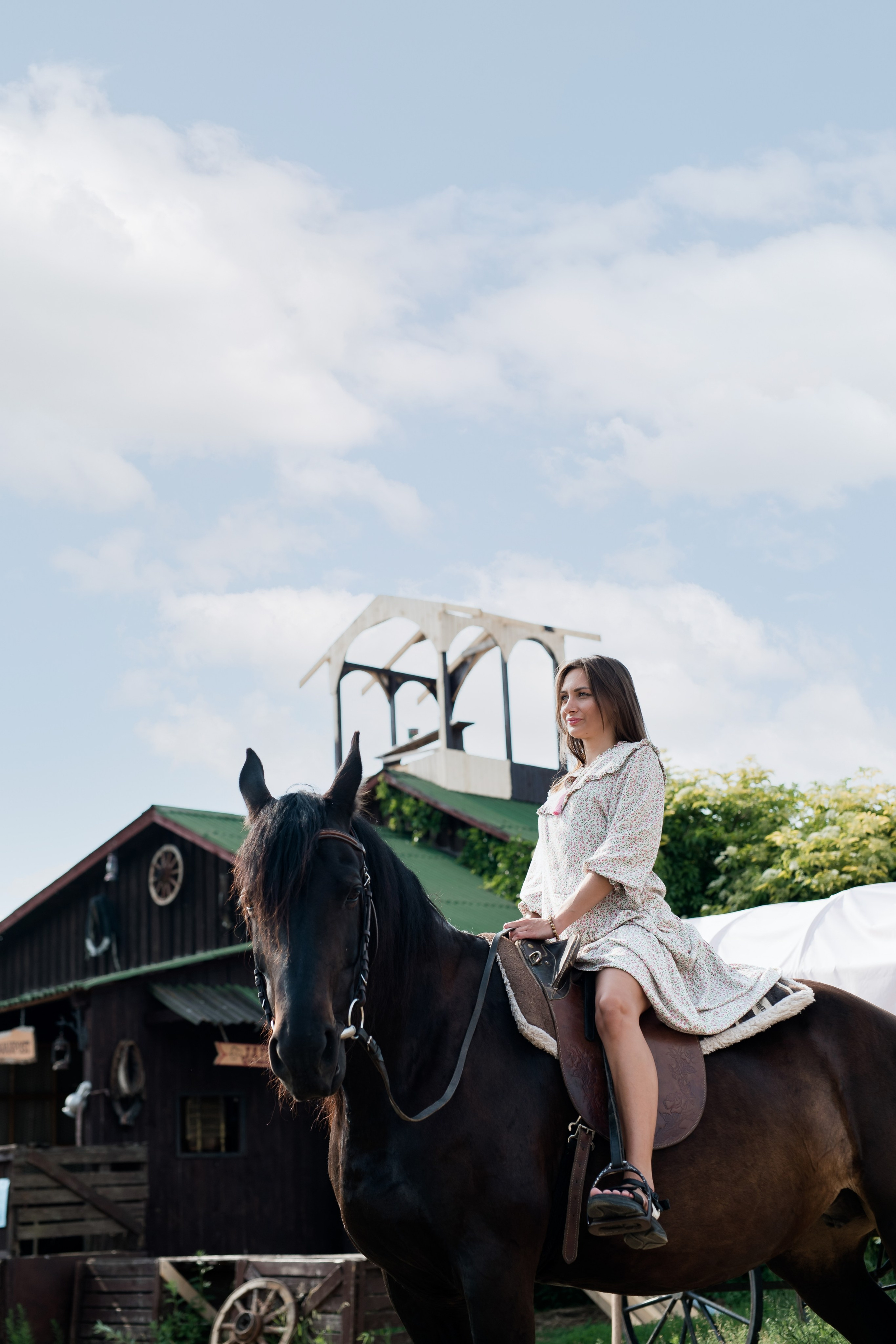 На конюшне. Семейный и контент фотограф