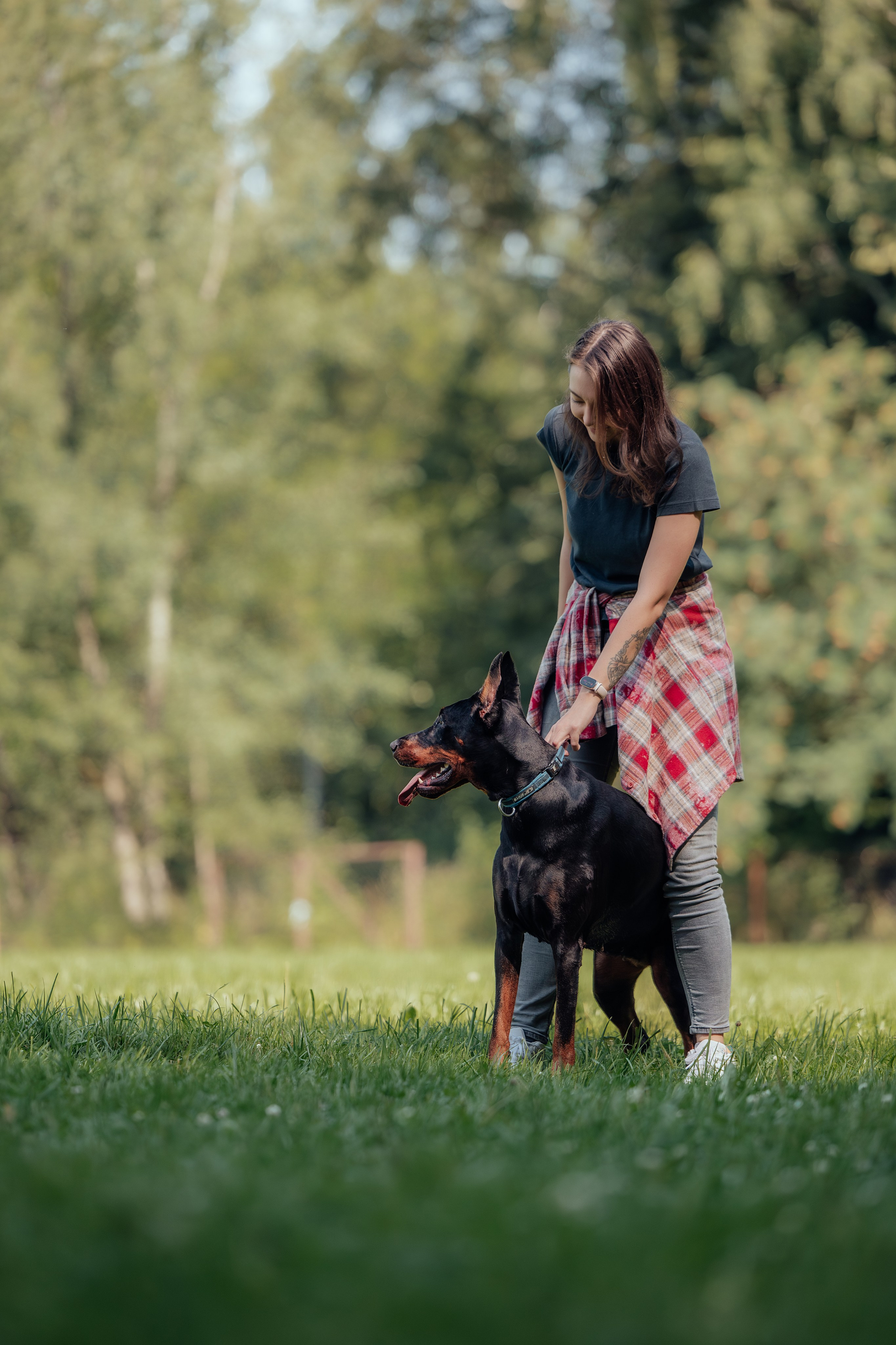 Доберман Айза. Фотограф Анималист в Москве Анастасия Жучкова