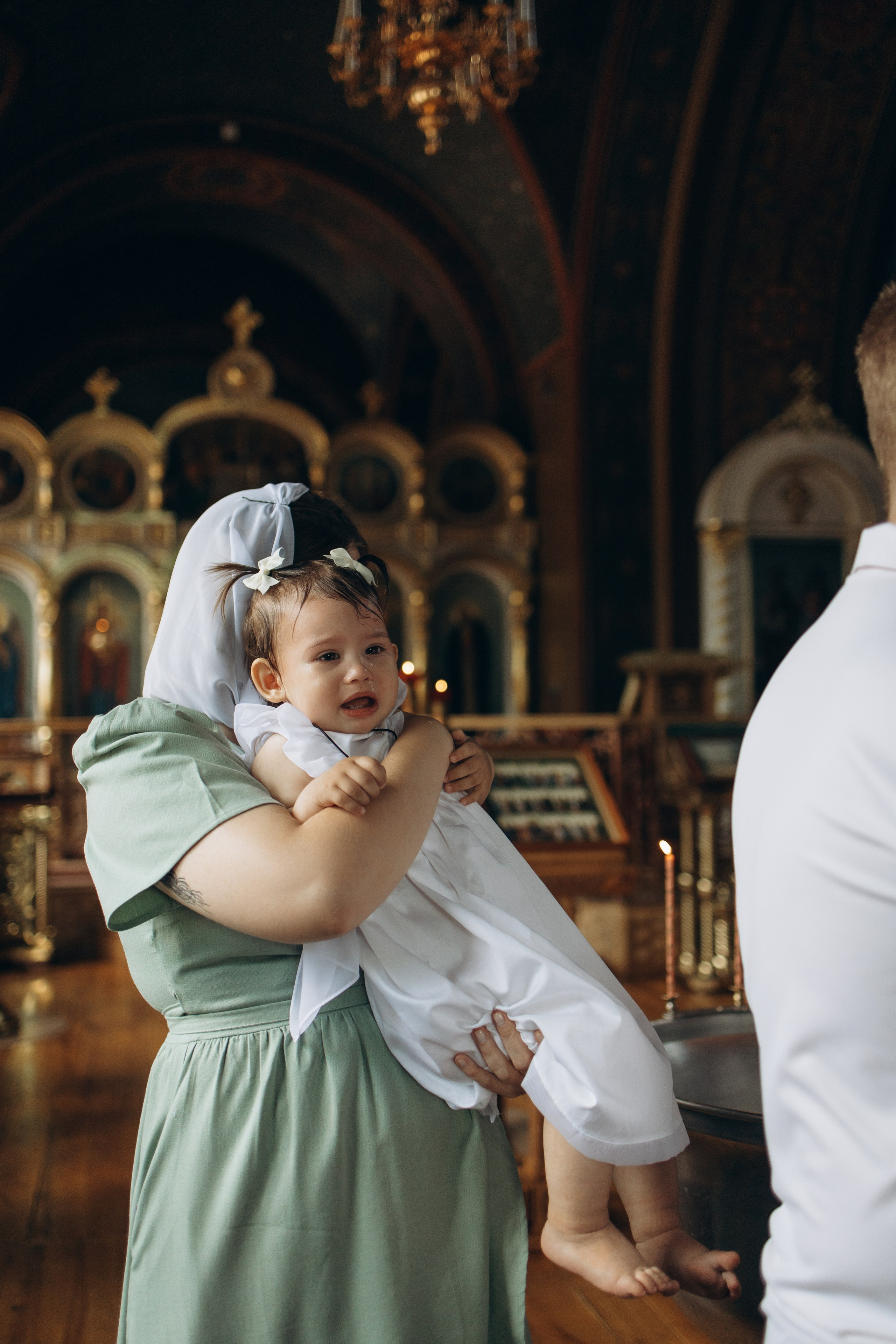Крещение Стефании. Самый теплый фотограф в Краснодаре Рябоконь Ксения